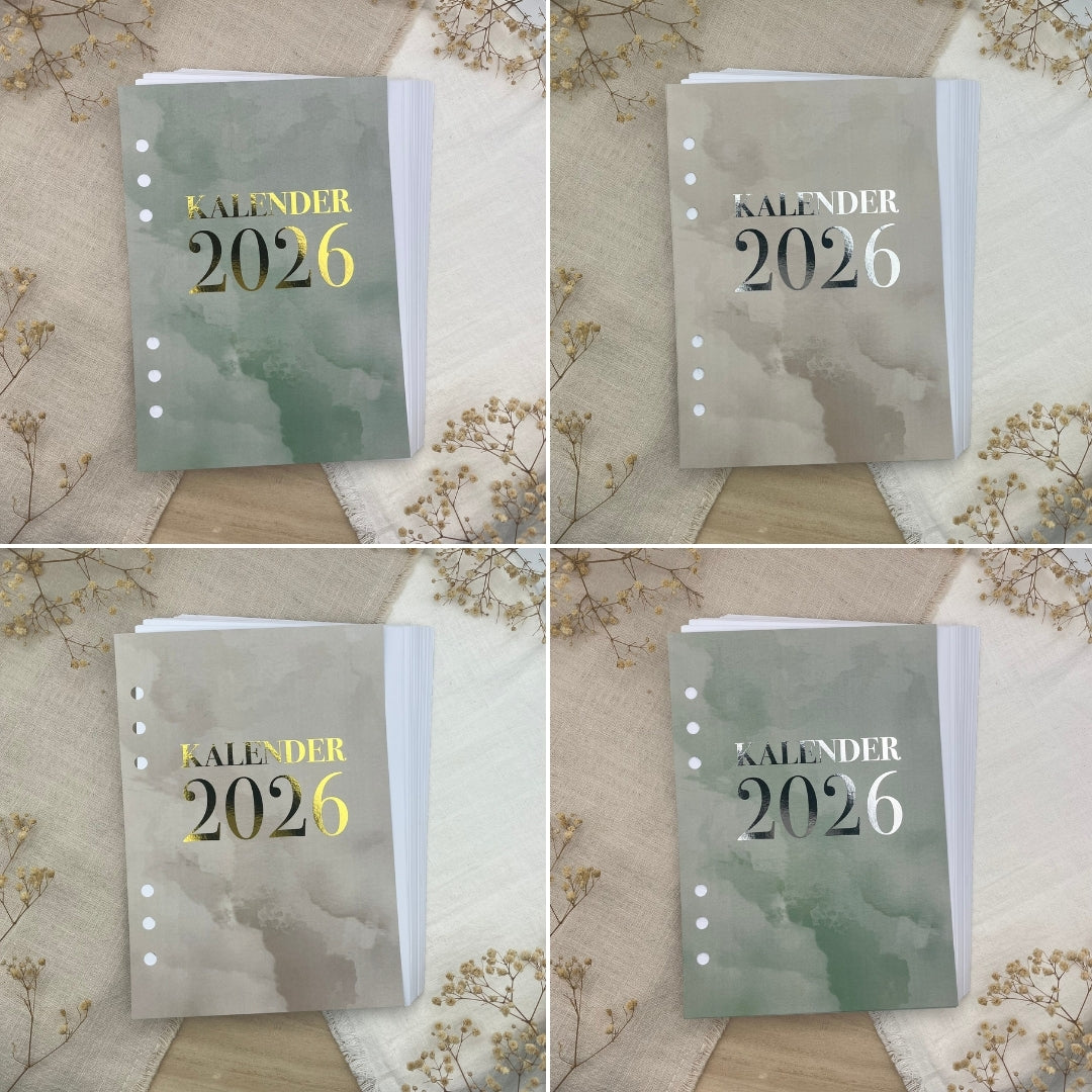 Kalender 2026 - Watercolor