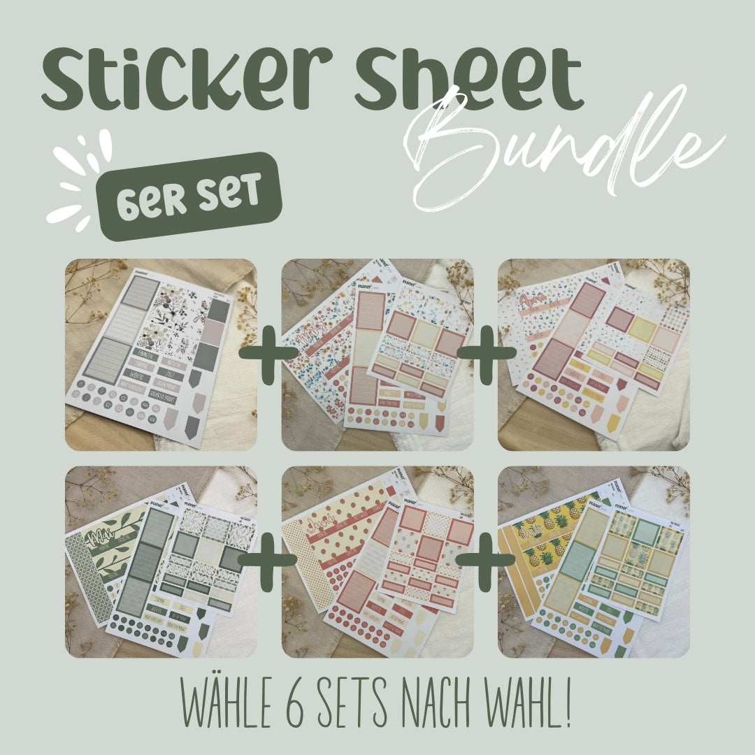 Sticker Bundle - 6er Set