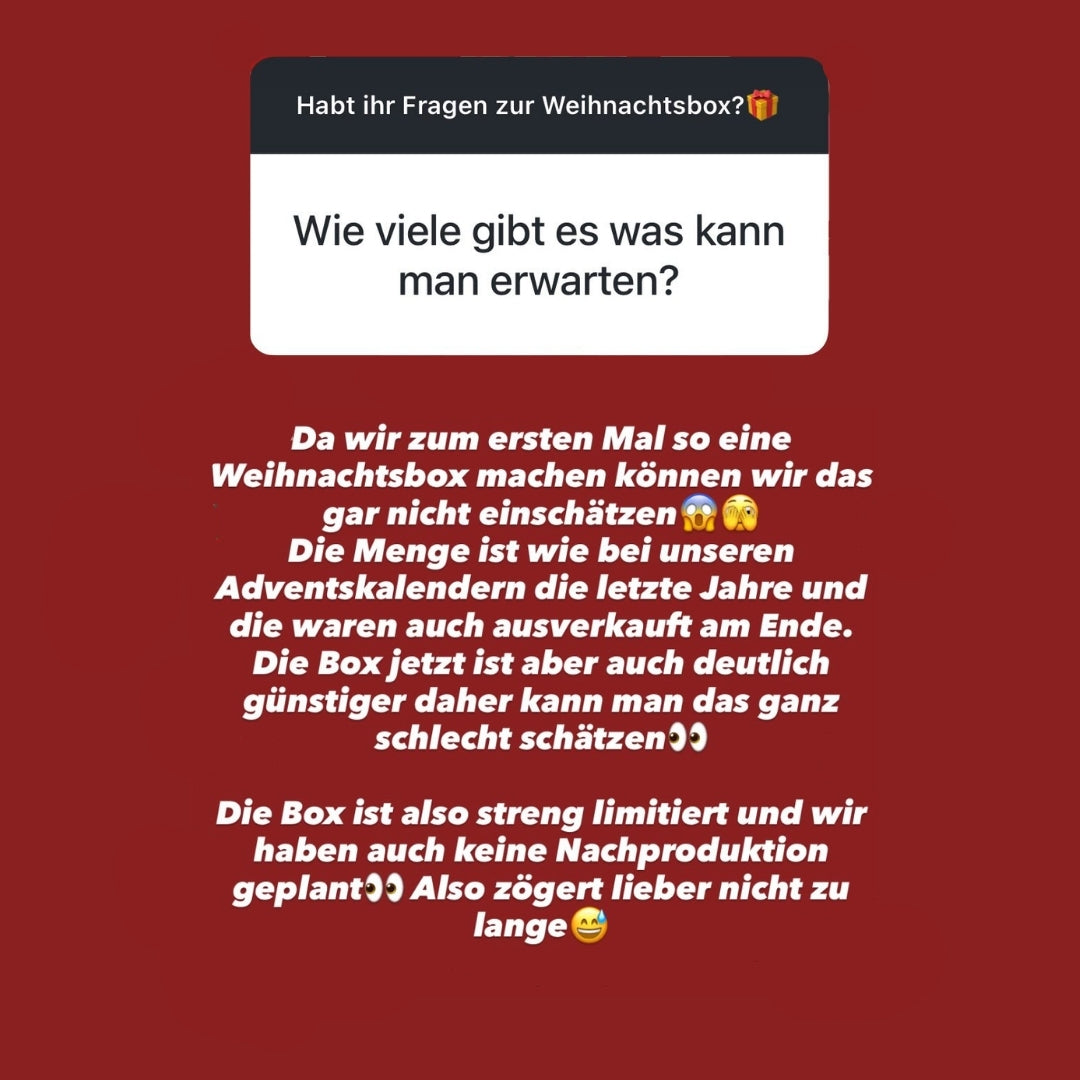 Limitierte PlanerBar Weihnachtsbox