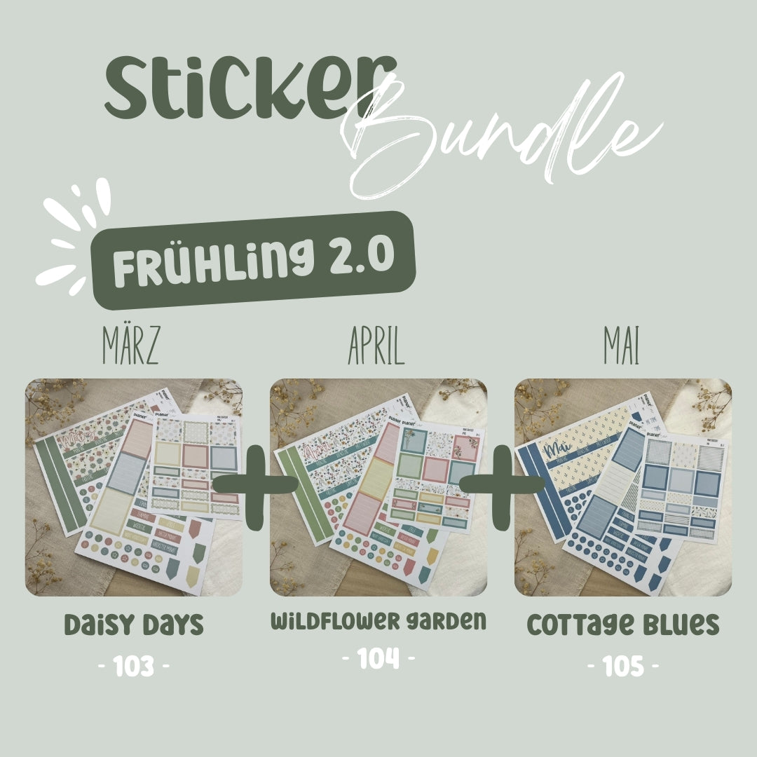 Sticker Bundle - Frühling