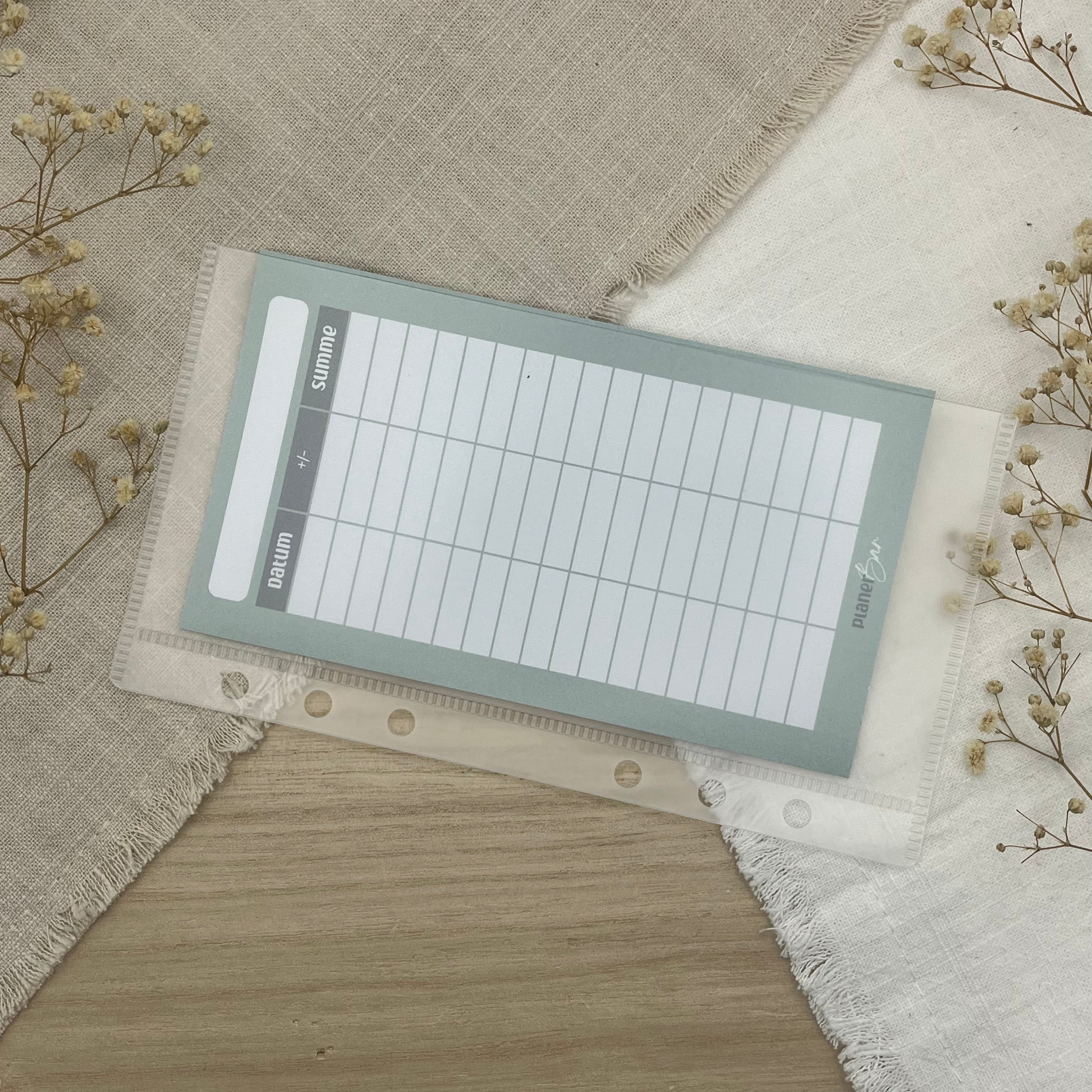 A6 Umschläge ohne Zipper