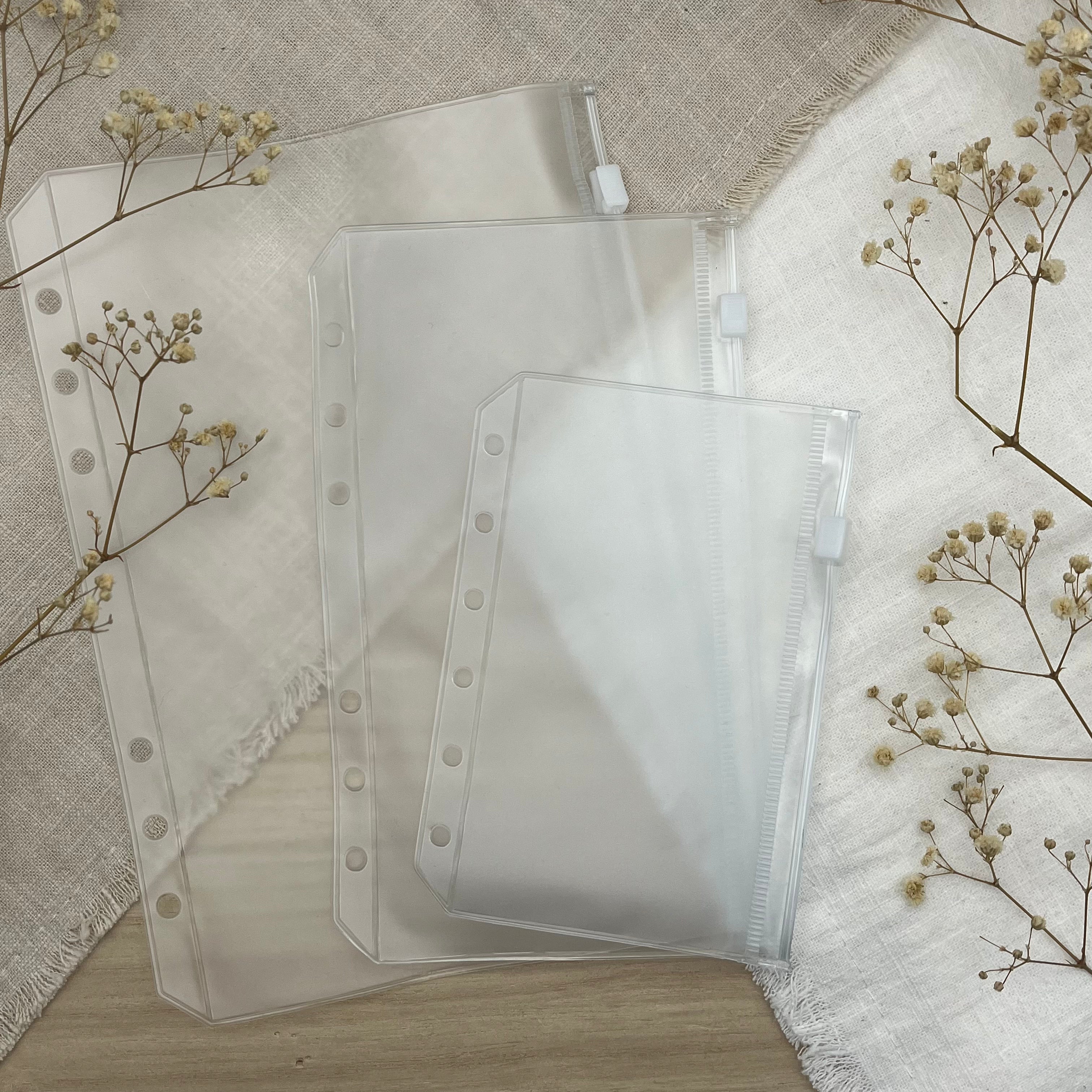 A7 Zipper Umschläge