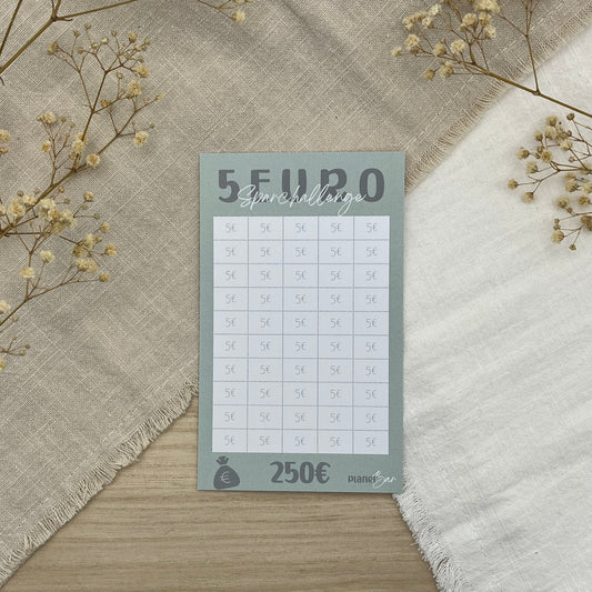5€ Sparchallenge