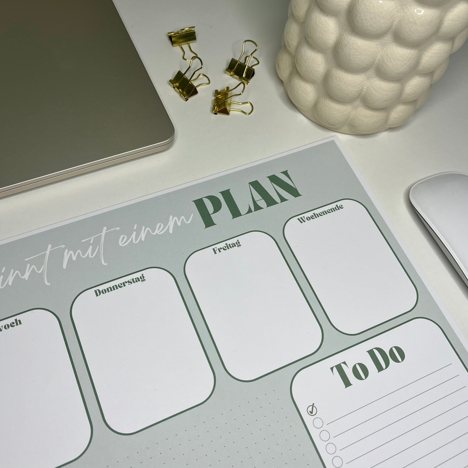 Schreibtischunterlage