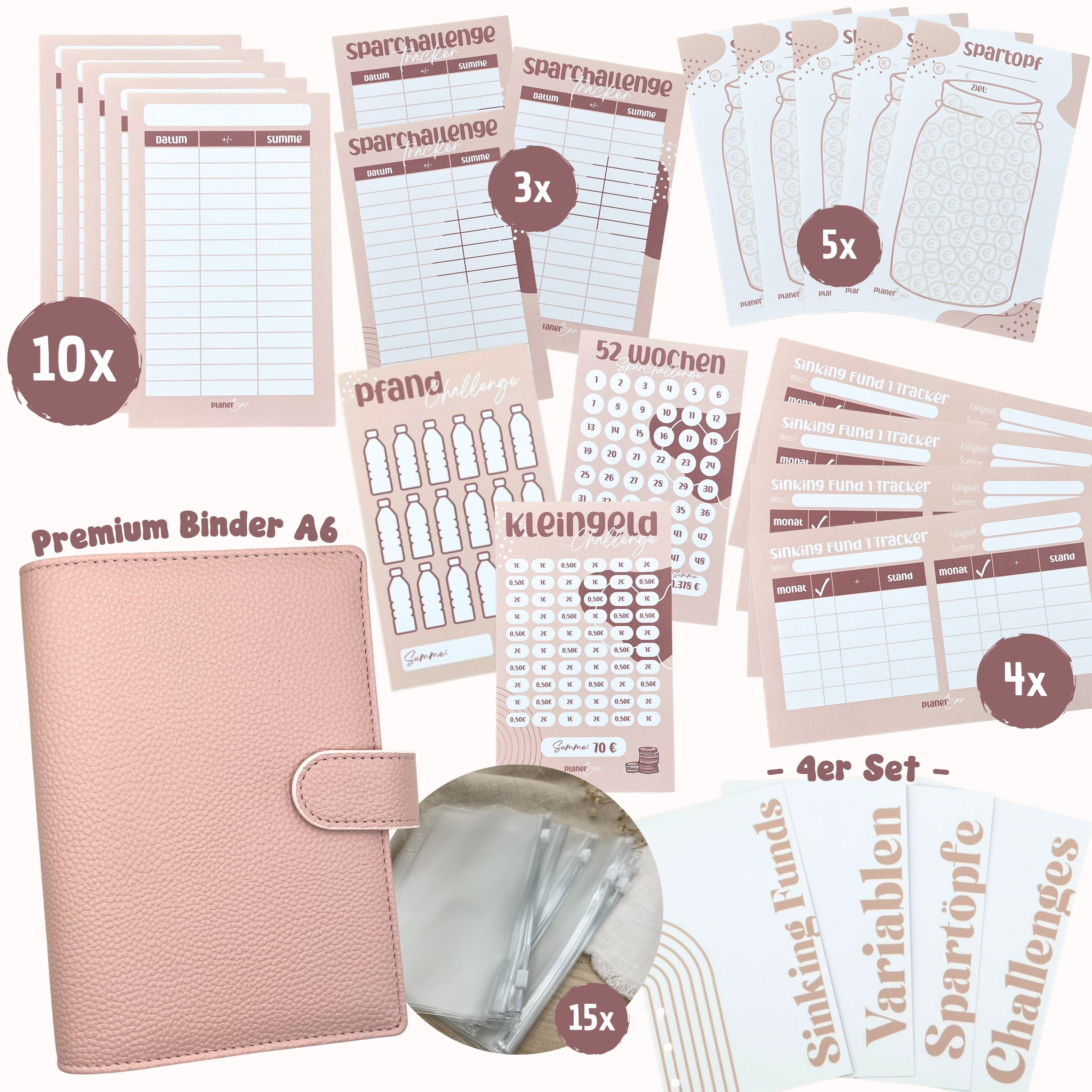 Budgeting Starter - Set - Rosa