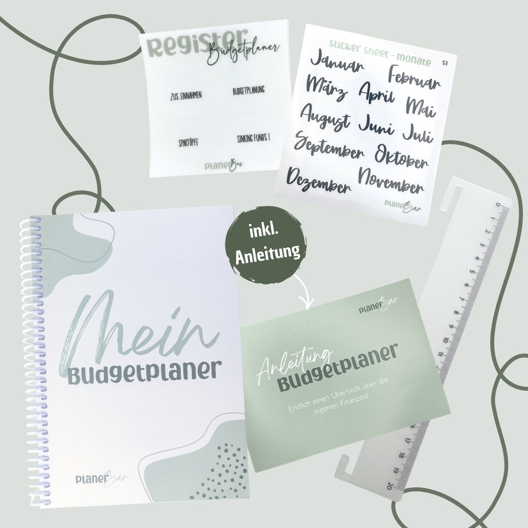 Budgetplaner Set - Ringbuch Version