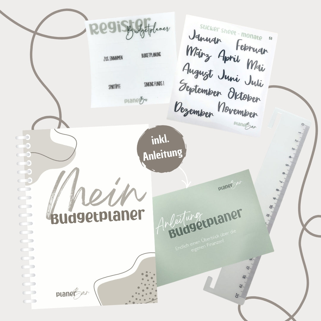 Budgetplaner Set - Ringbuch Version