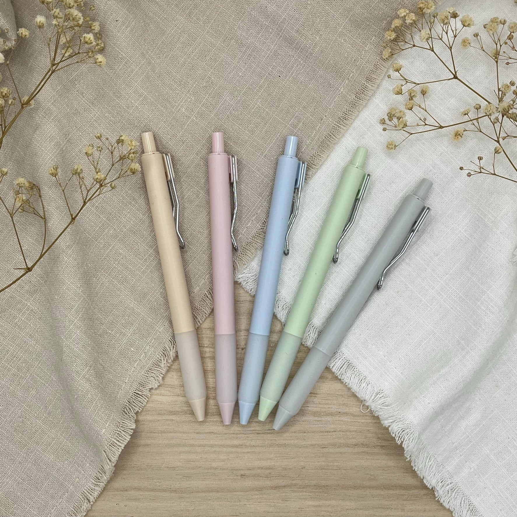 Pastellfineliner in verschiedenen Farben