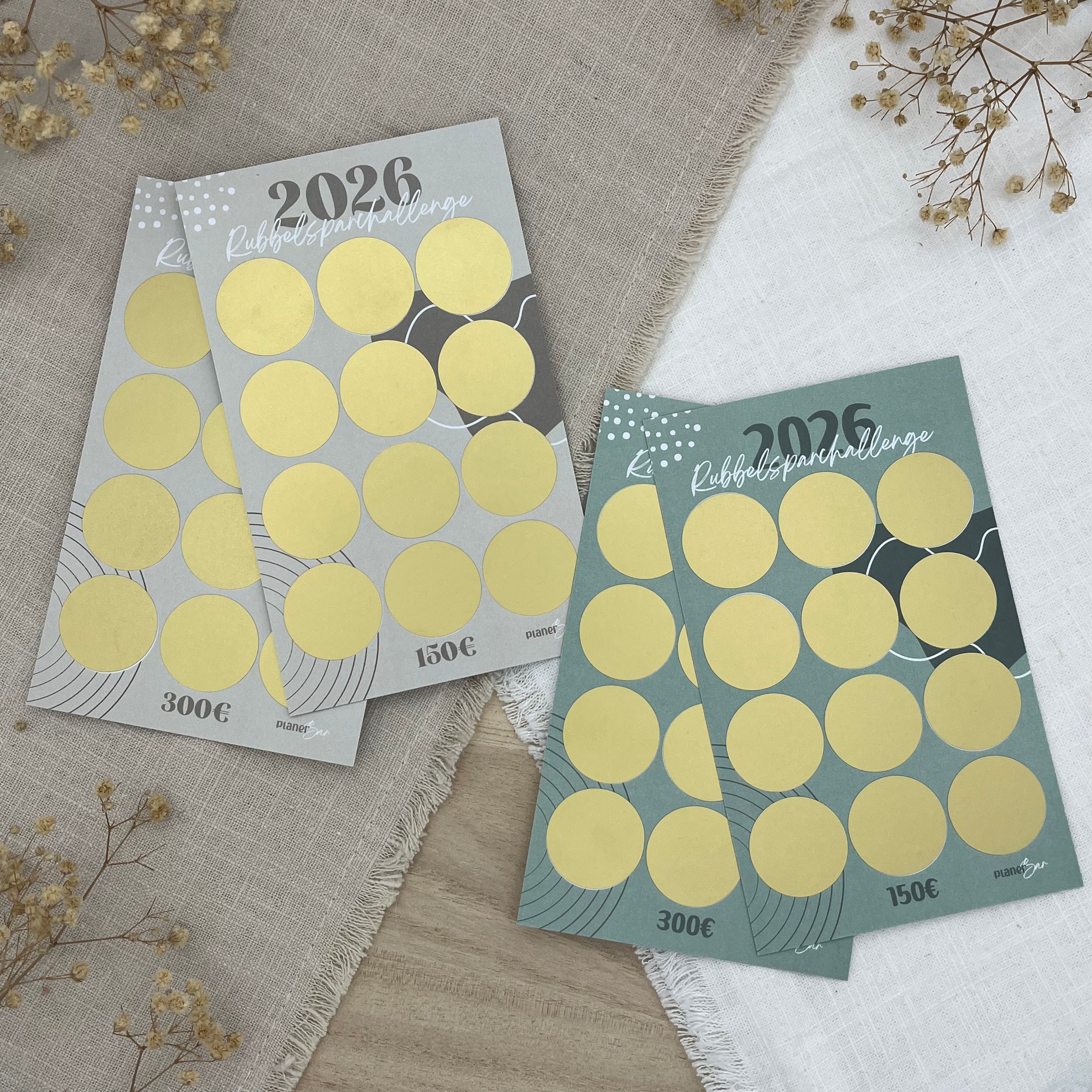 Rubbelsparchallenge - "2026"