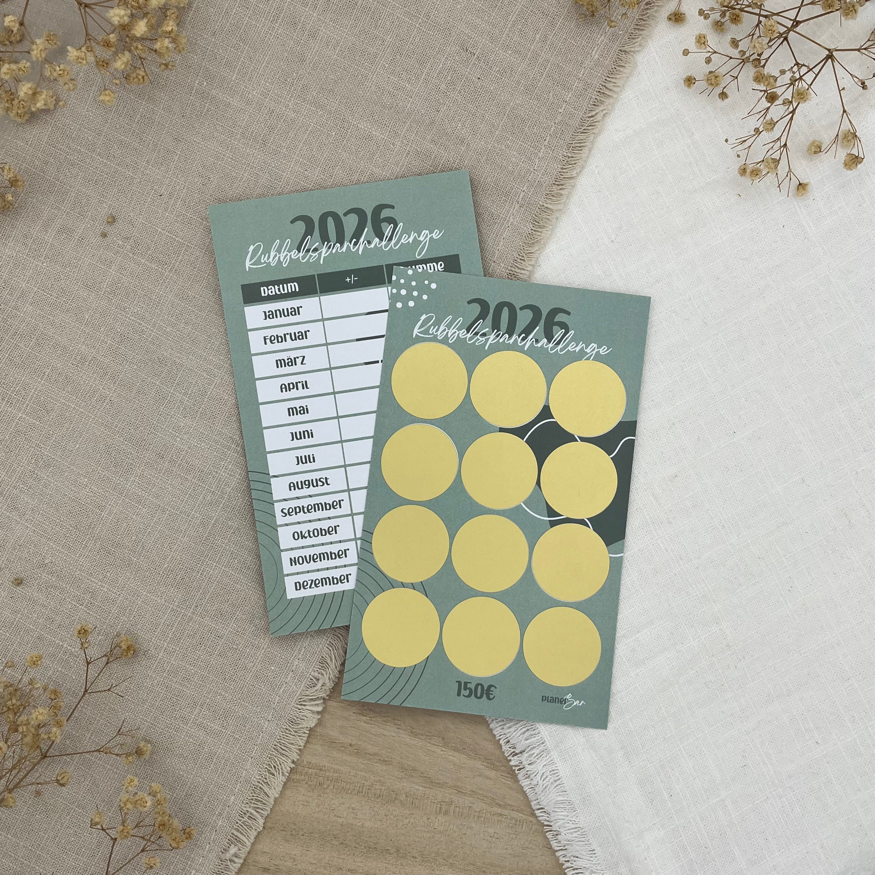 Rubbelsparchallenge - "2026"