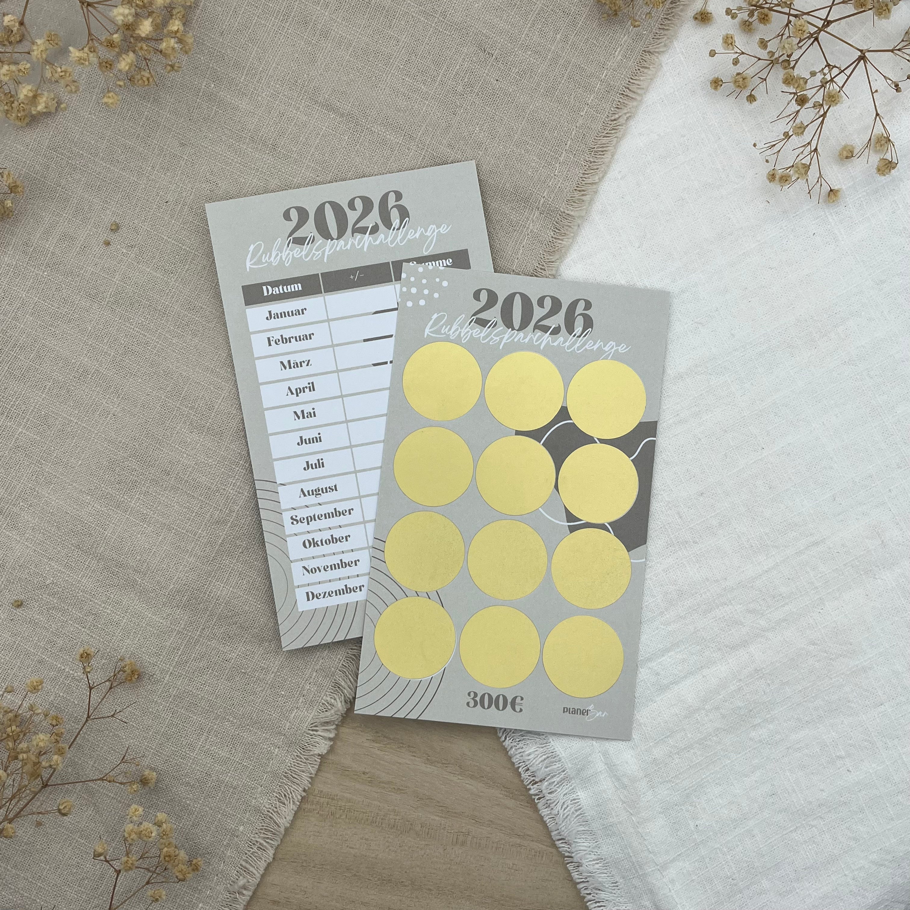 Rubbelsparchallenge - "2026"
