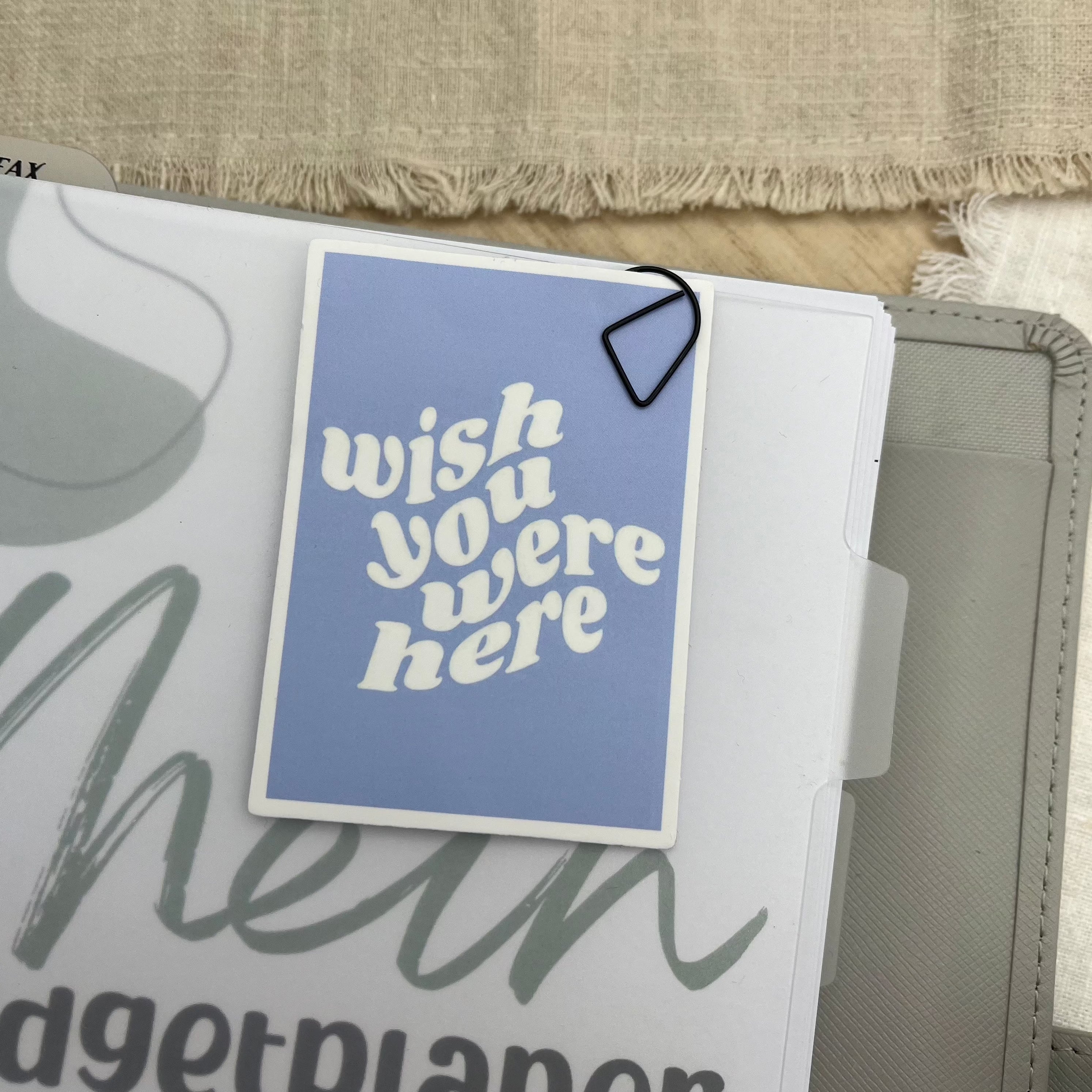 Paperclips in Tropfenform - 3er Set