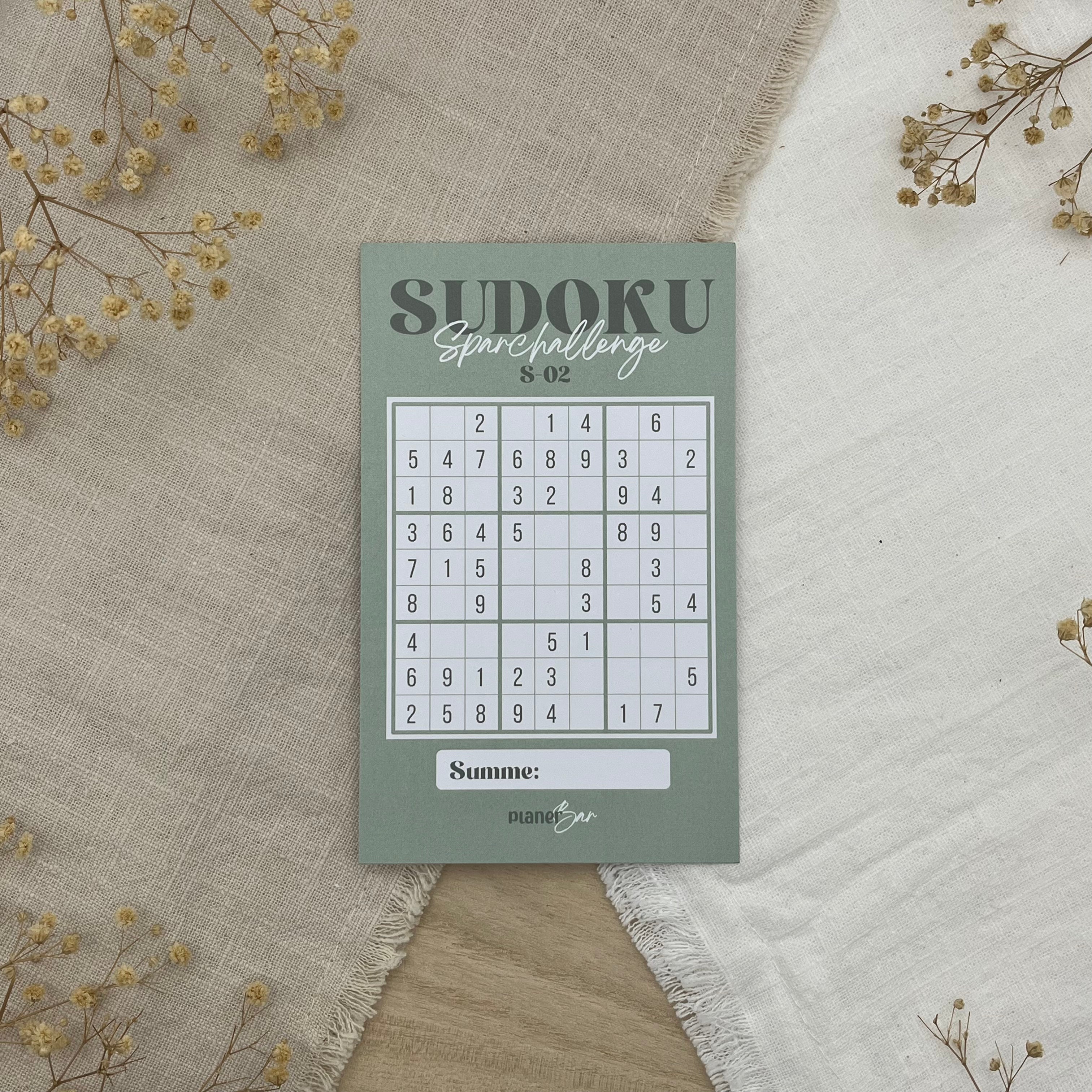 Sudoku Challenge (S-02)