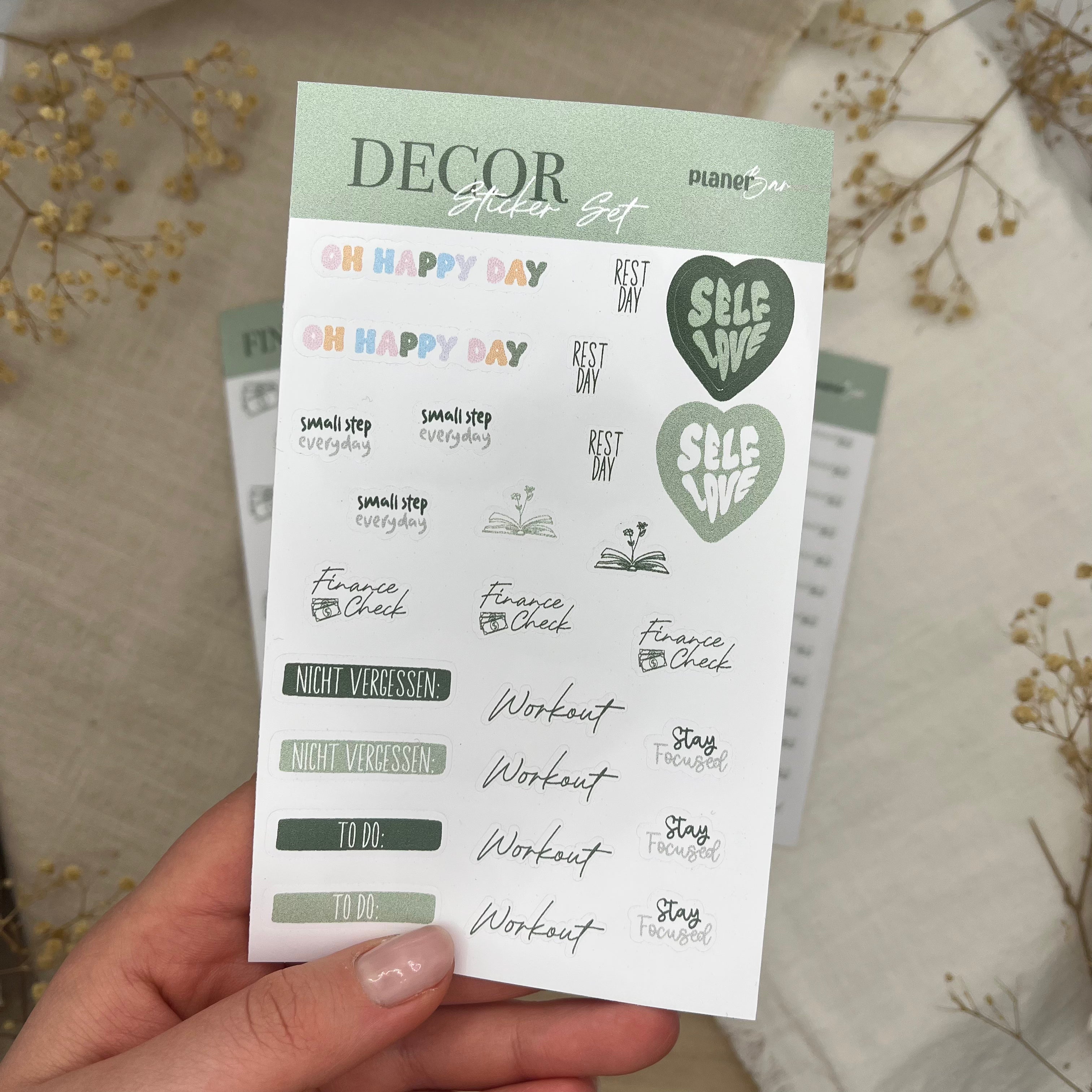 Sticker Set- Finanzen