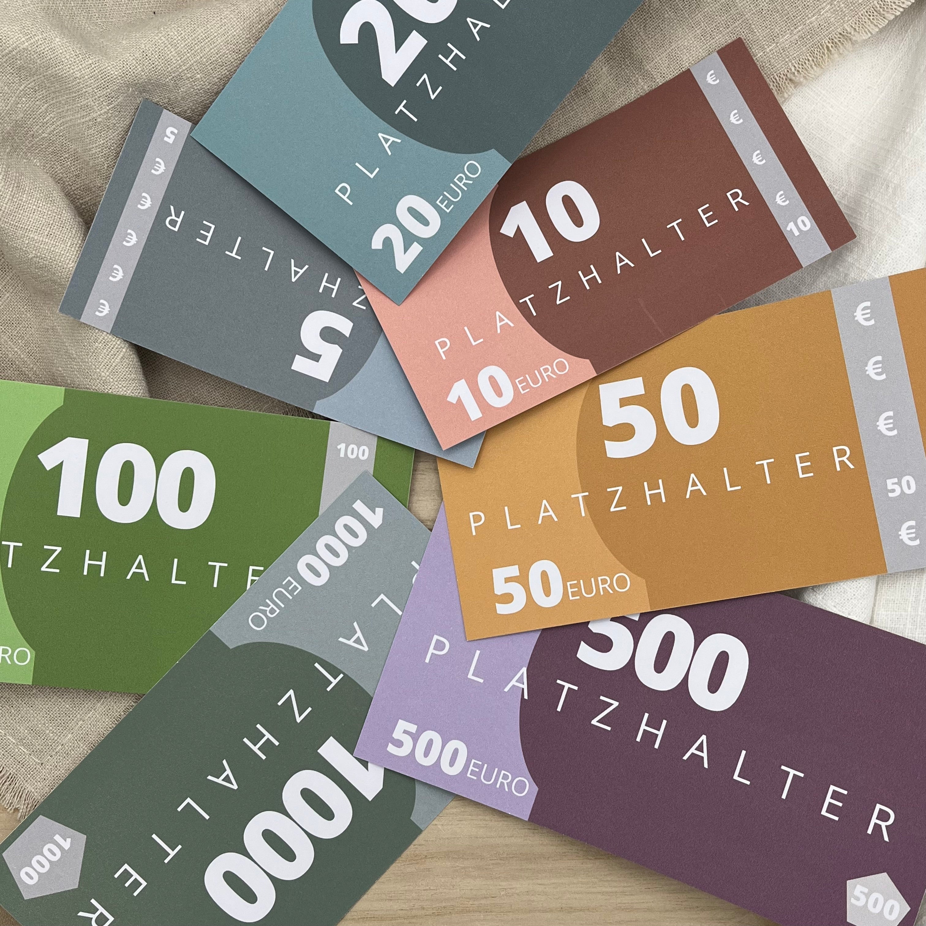 Platzhalter Bundle - individuell anpassbar