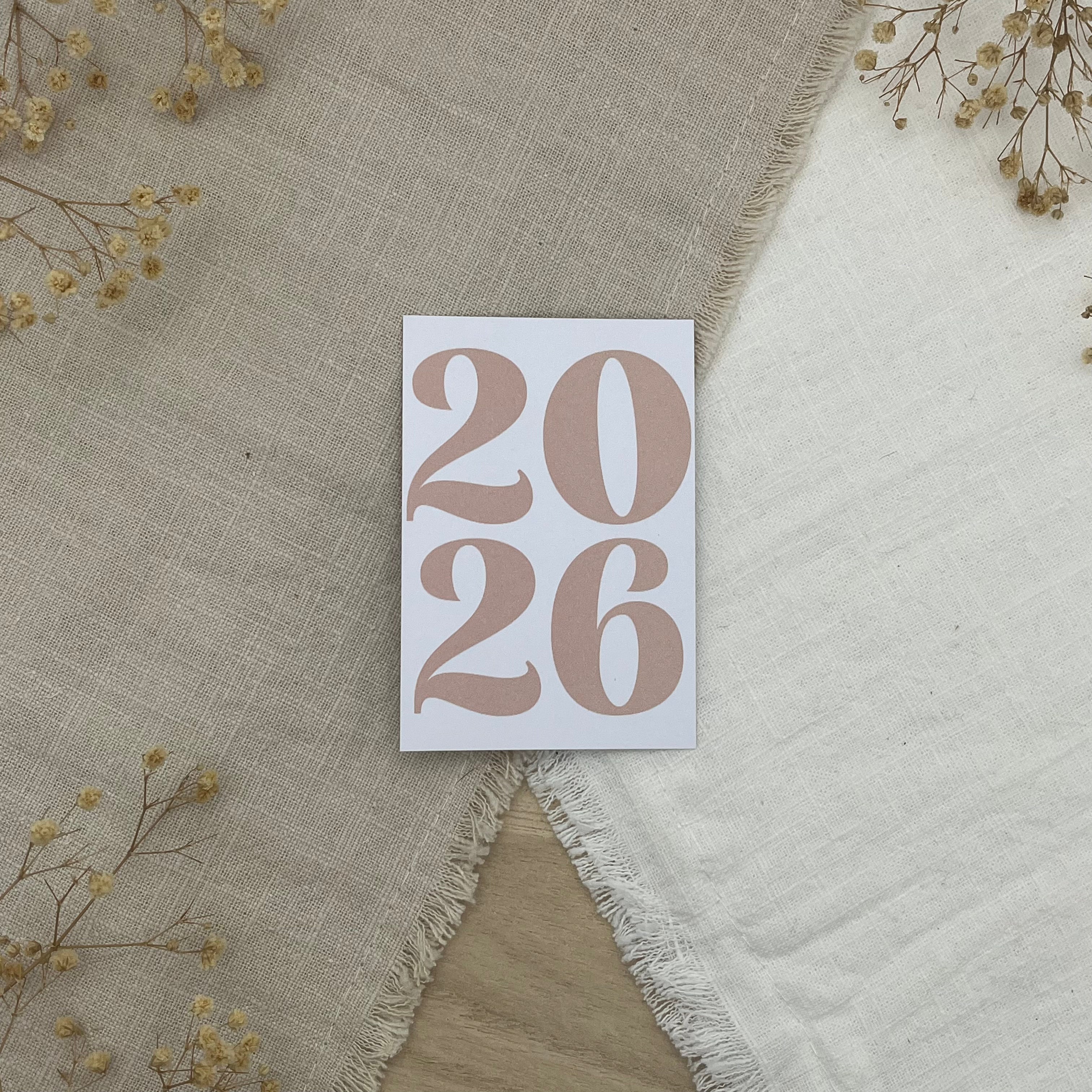 Einlegekarten "kleines Fach" (A5 Folie) - Rosa Limited Edition