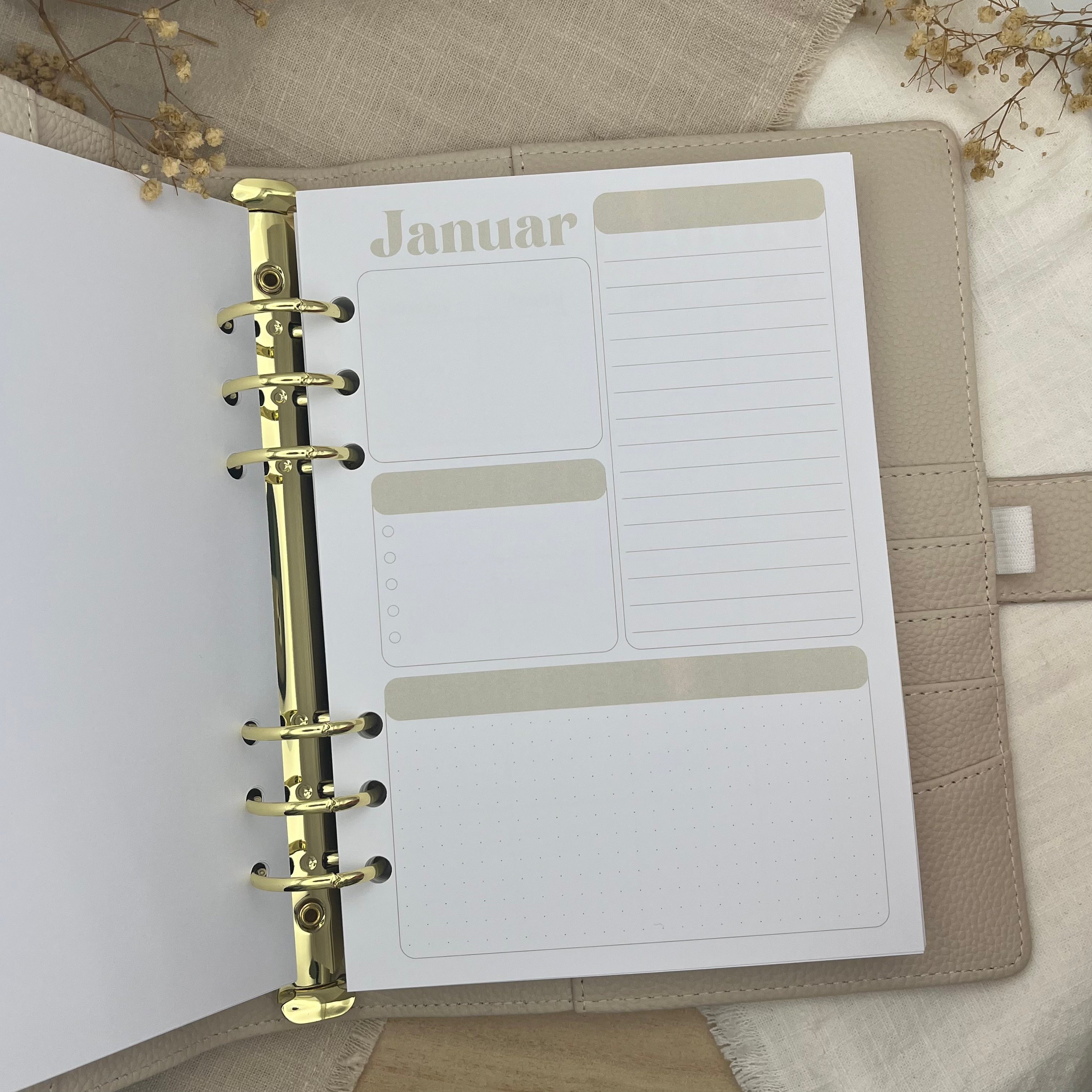 Undatierter Kalender