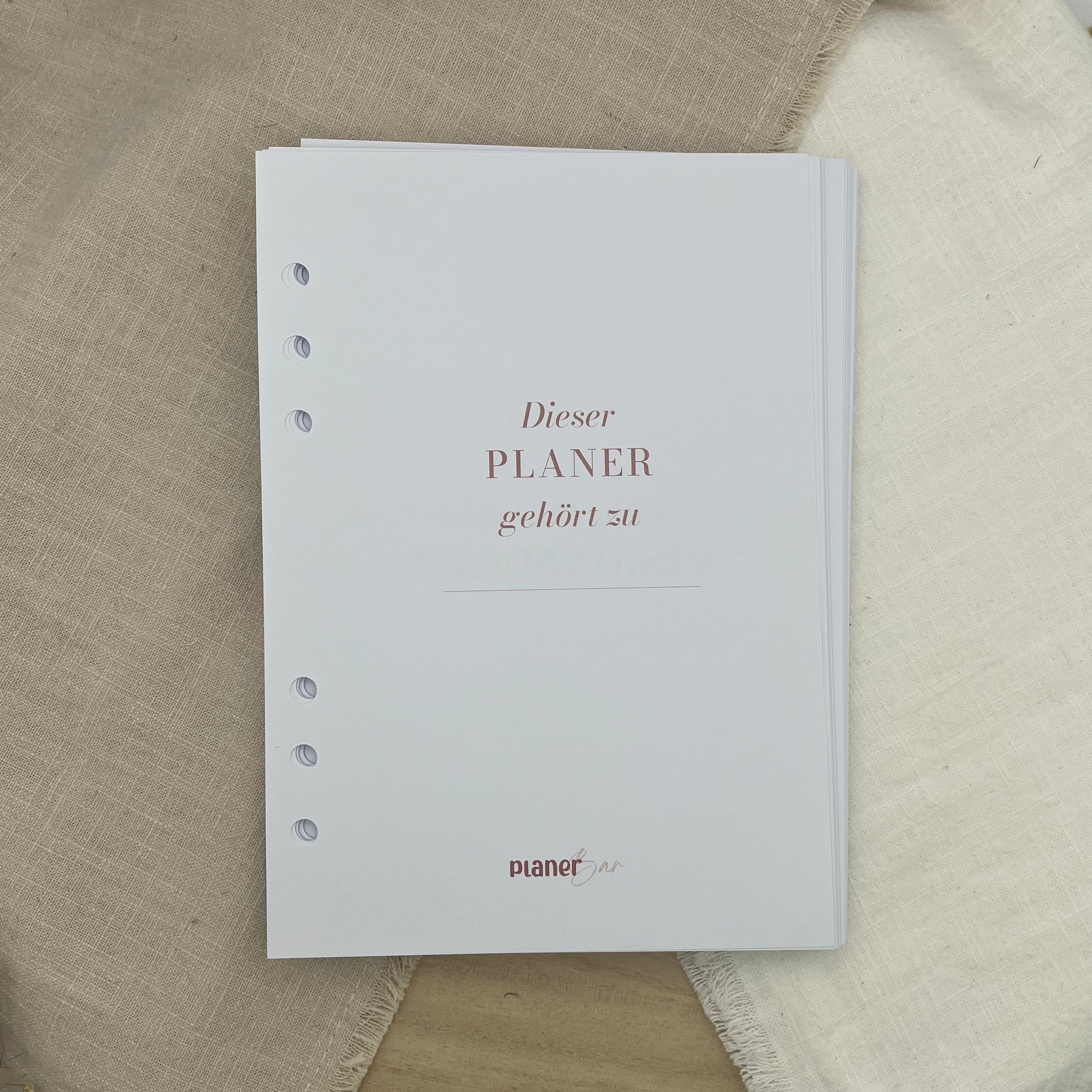 Undatierter Kalender - Rosa Limited Edition