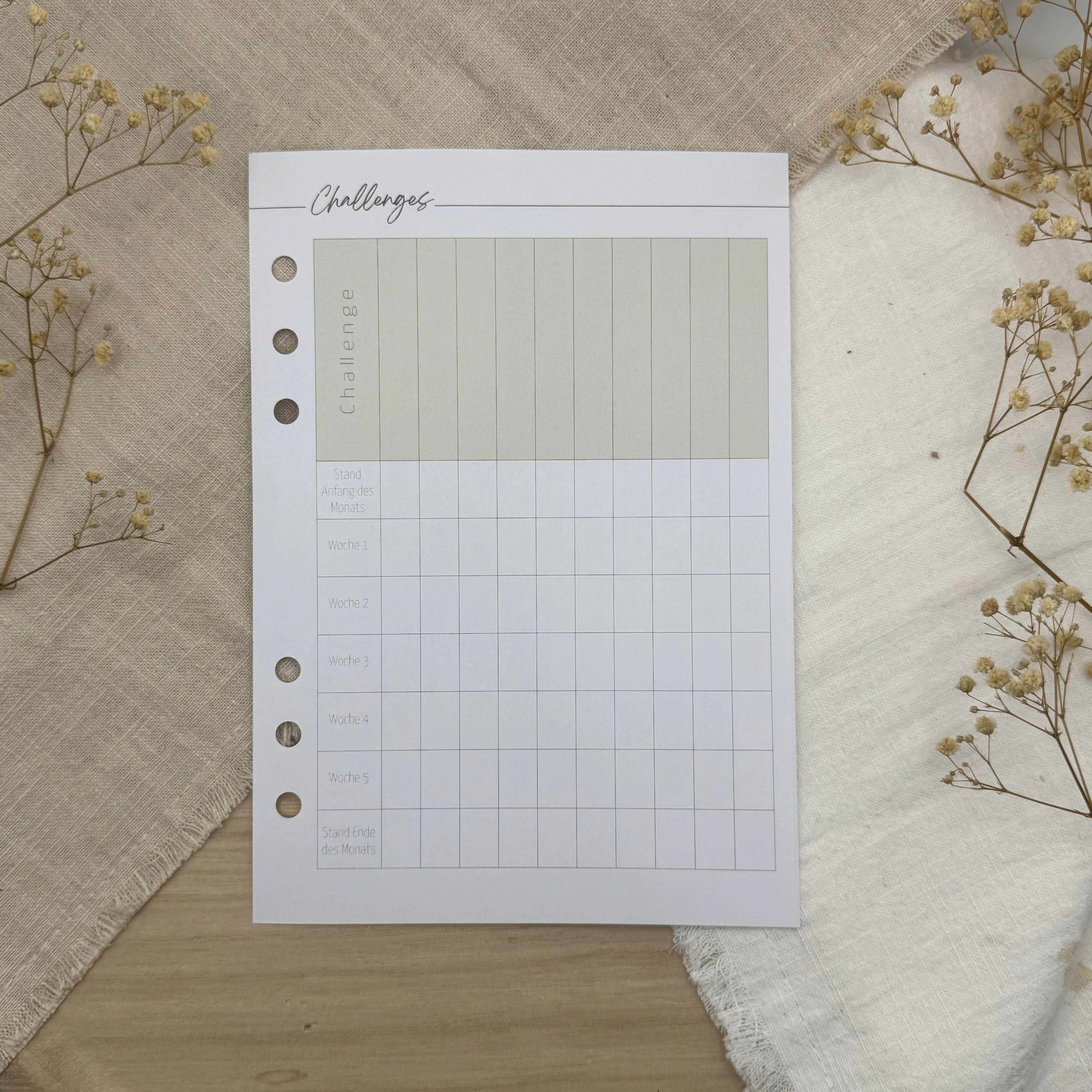 Zusatzeinlagen für den Budgetplaner