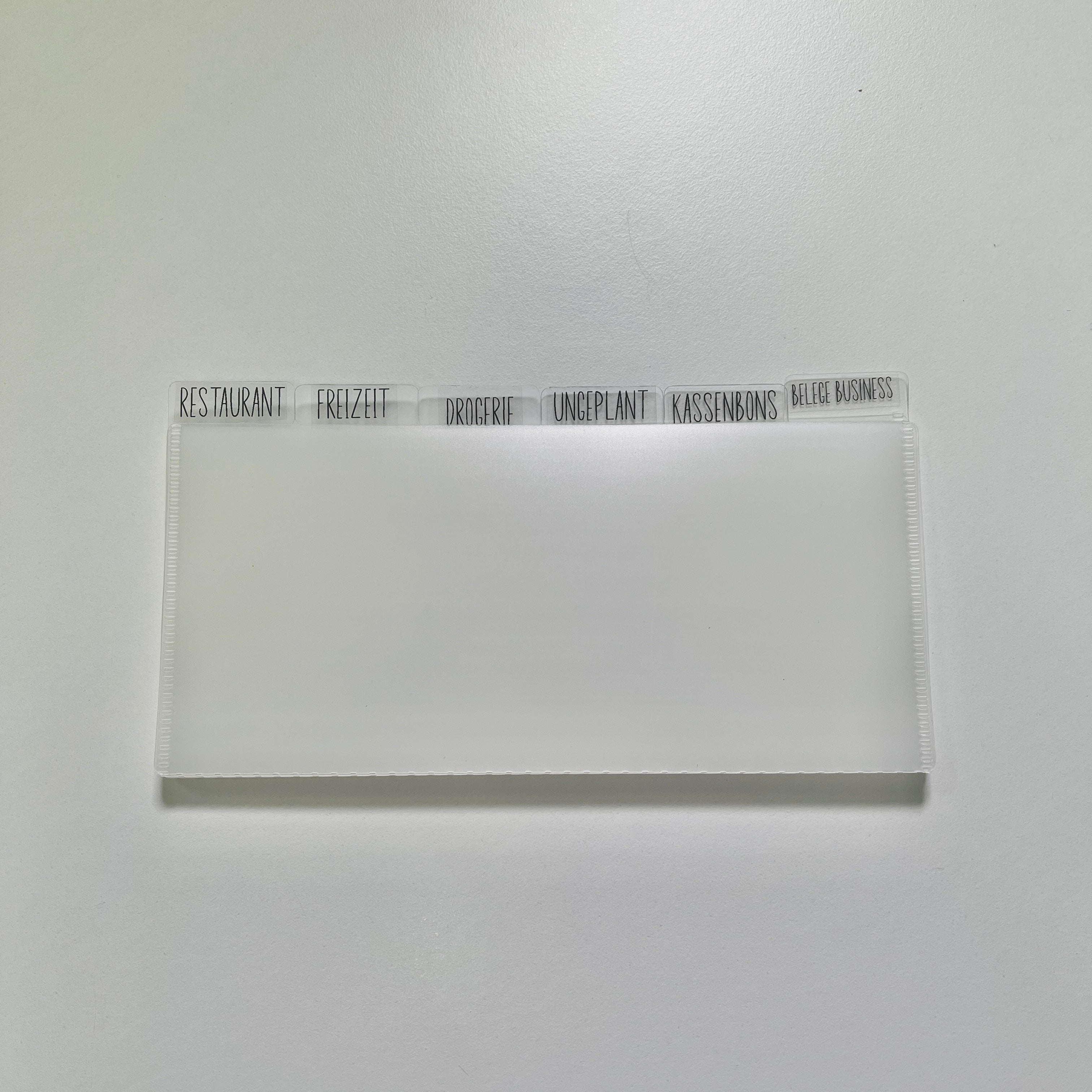 Schriftzugetiketten - A6 Mini (6 Stück)