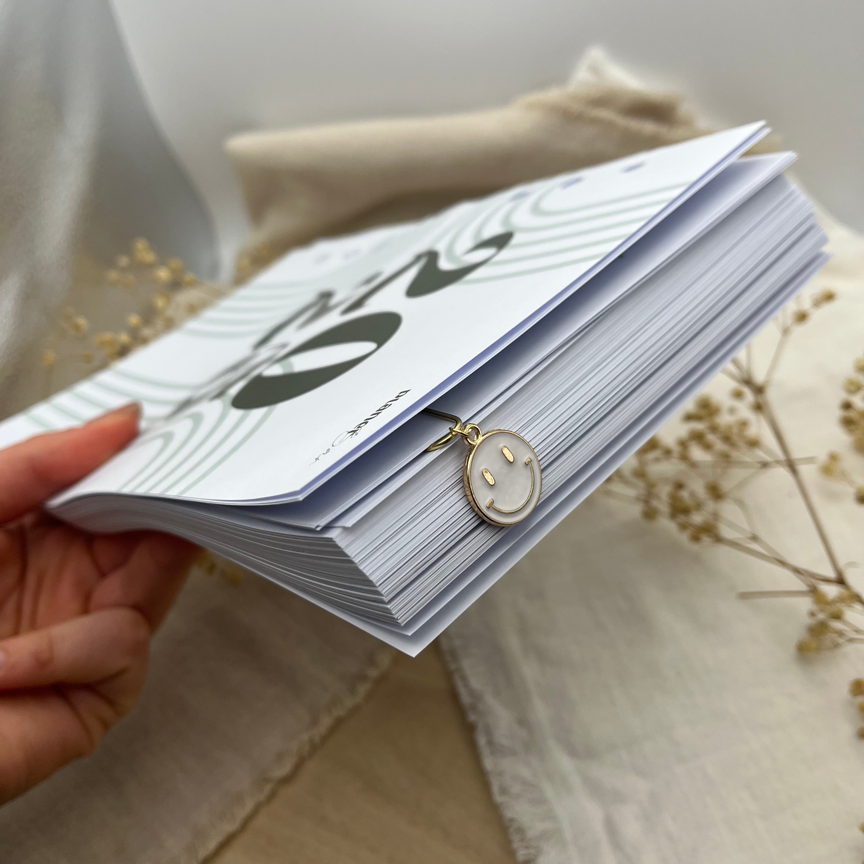 Lesezeichen Büroklammern | 2er Set mit 6 Wechselanhängern