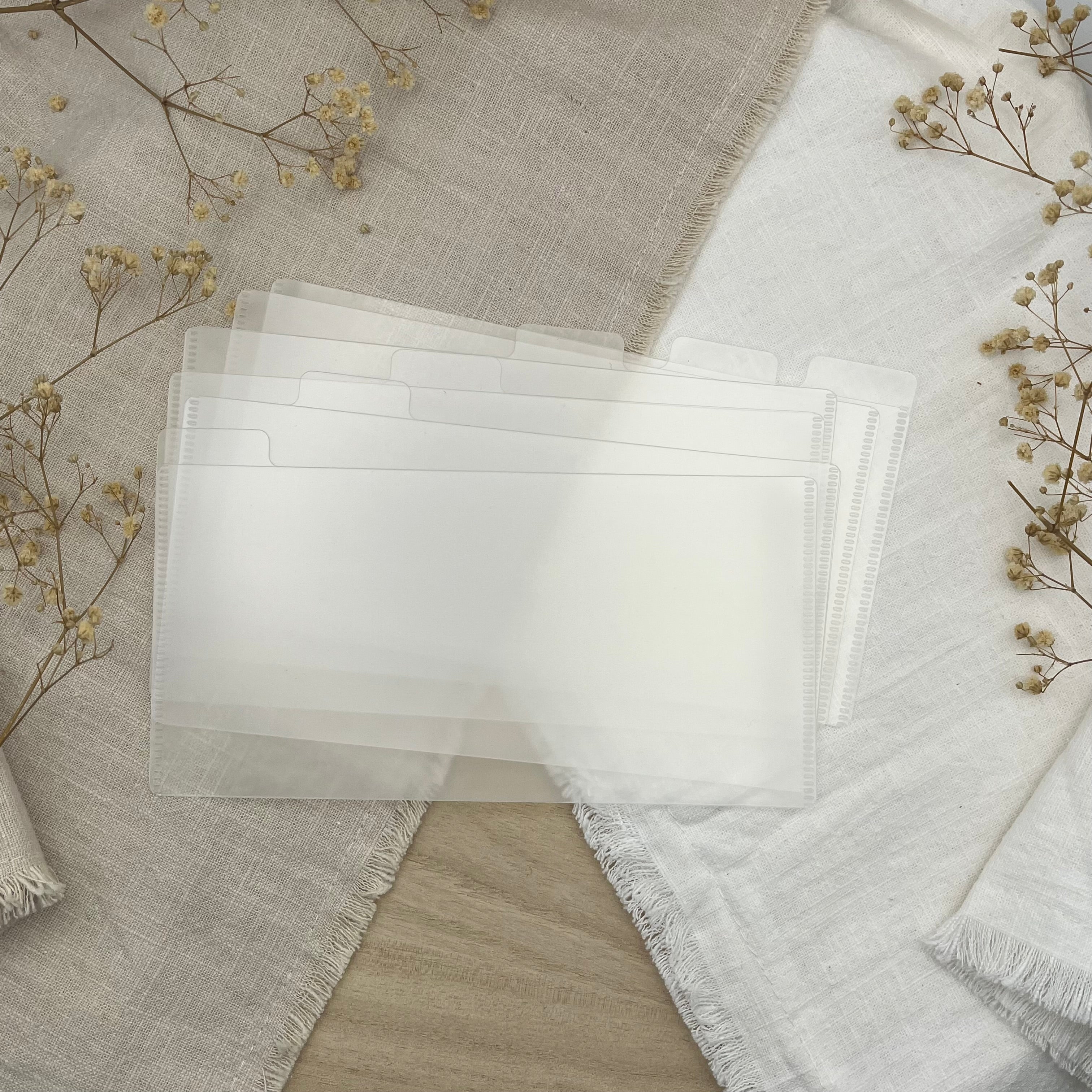 Wallet Binder inkl. 6 Umschläge zum Beschriften