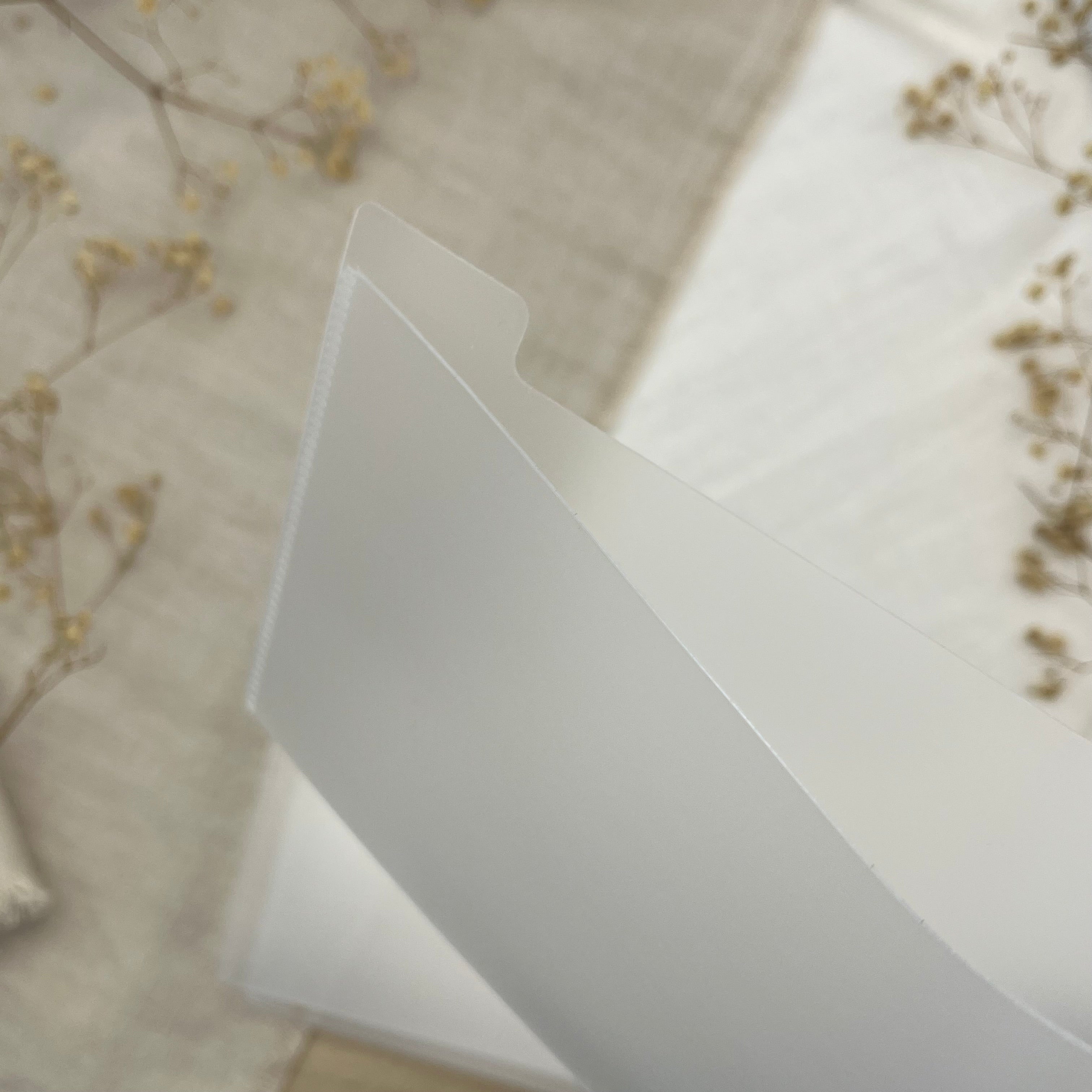 Wallet Binder inkl. 6 Umschläge zum Beschriften