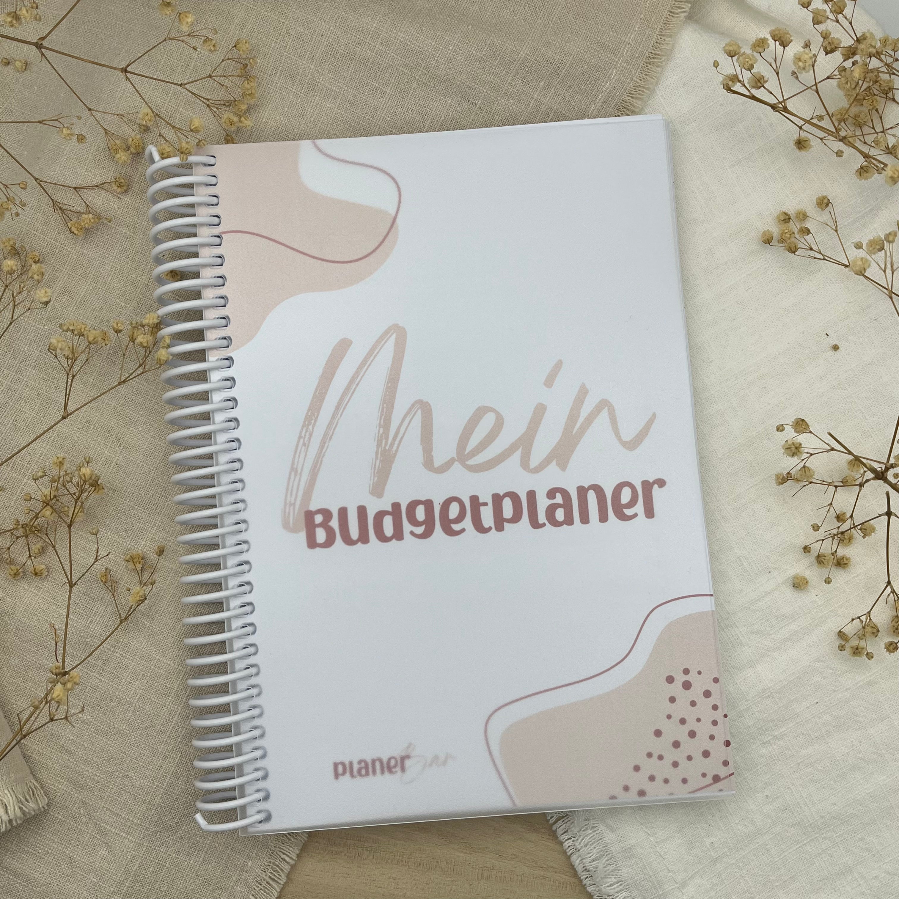 Budgetplaner Einlagen - Rosa Edition