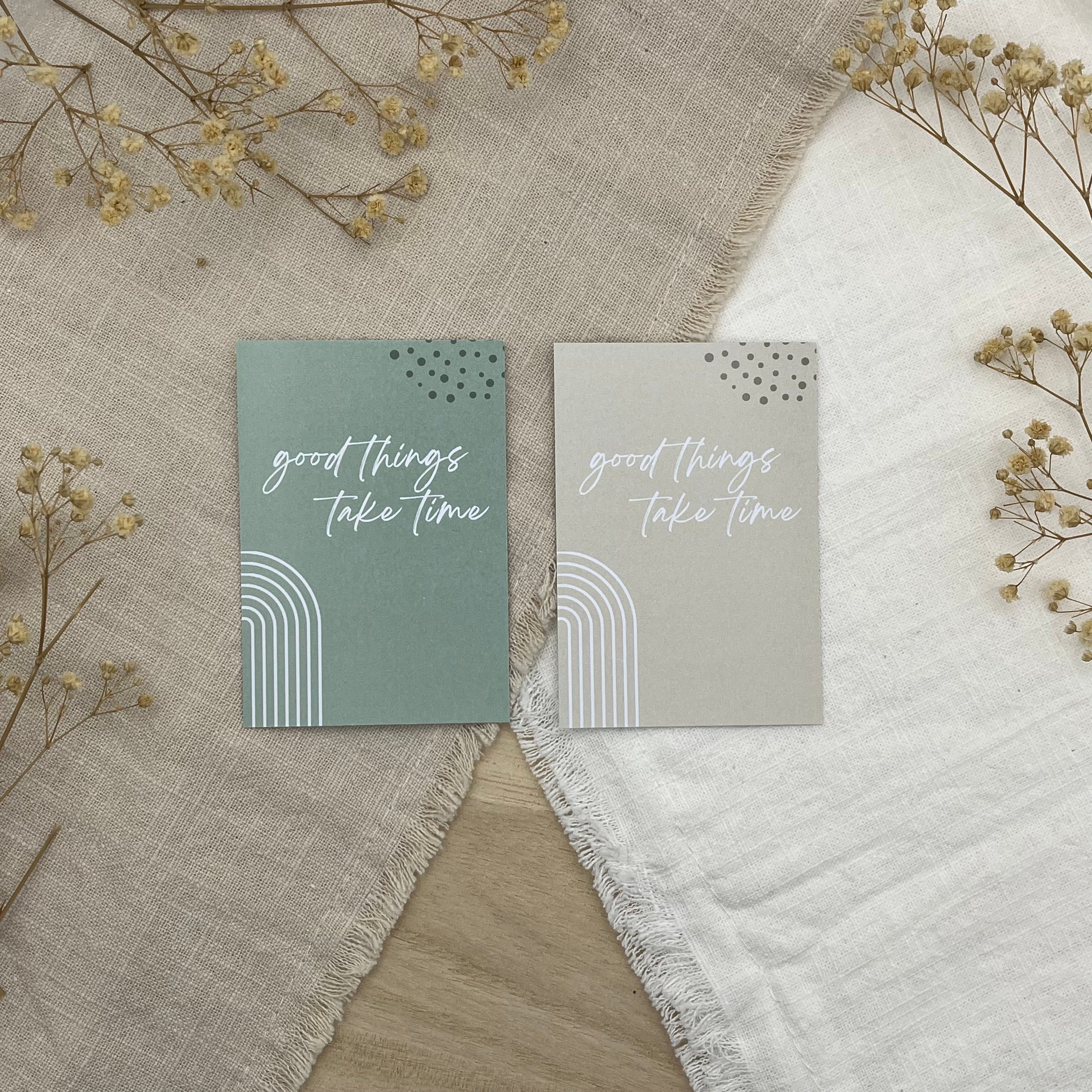 Einlegekarten "STATEMENT" - kleines Fach (A5 Folie)