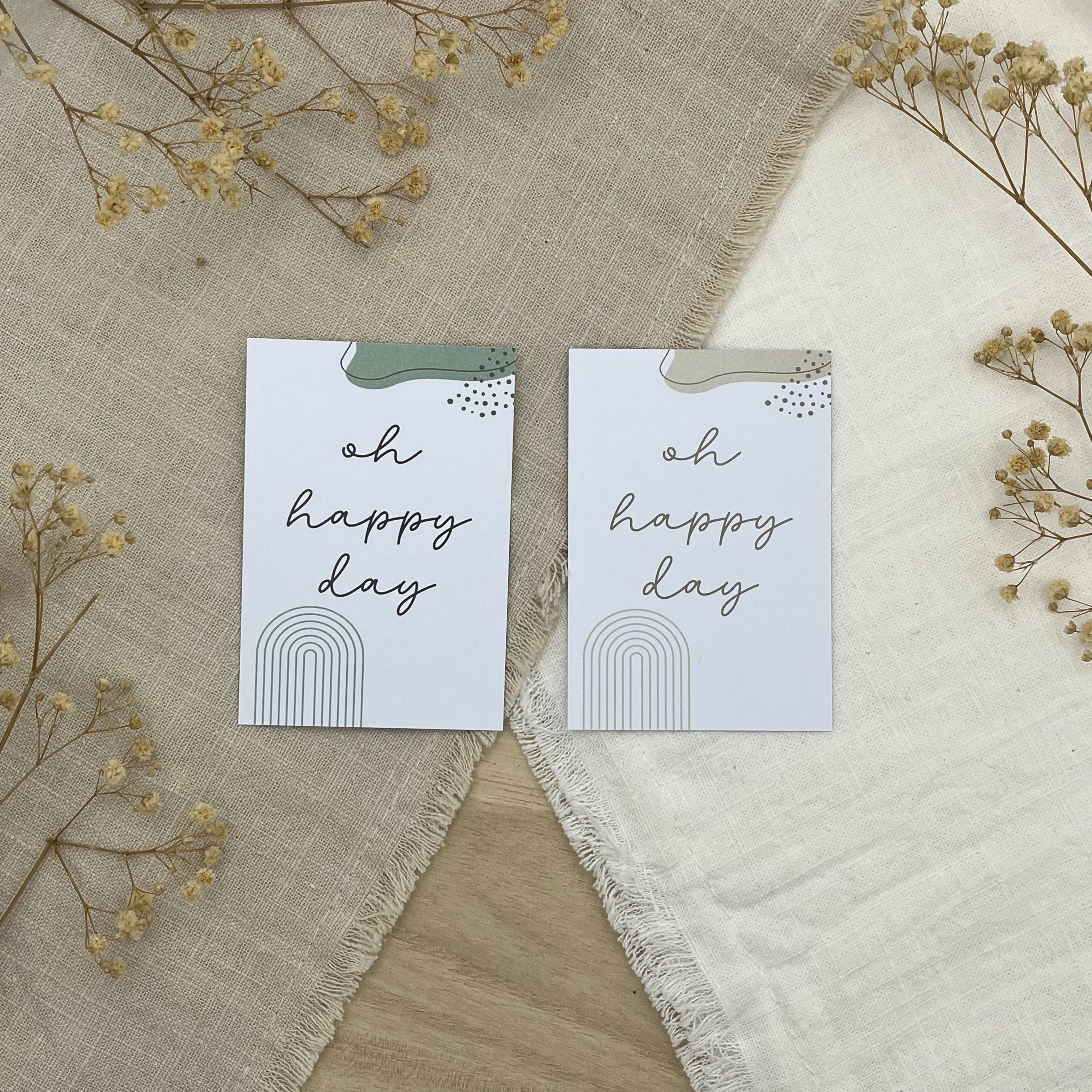 Einlegekarten "STATEMENT" - kleines Fach (A5 Folie)