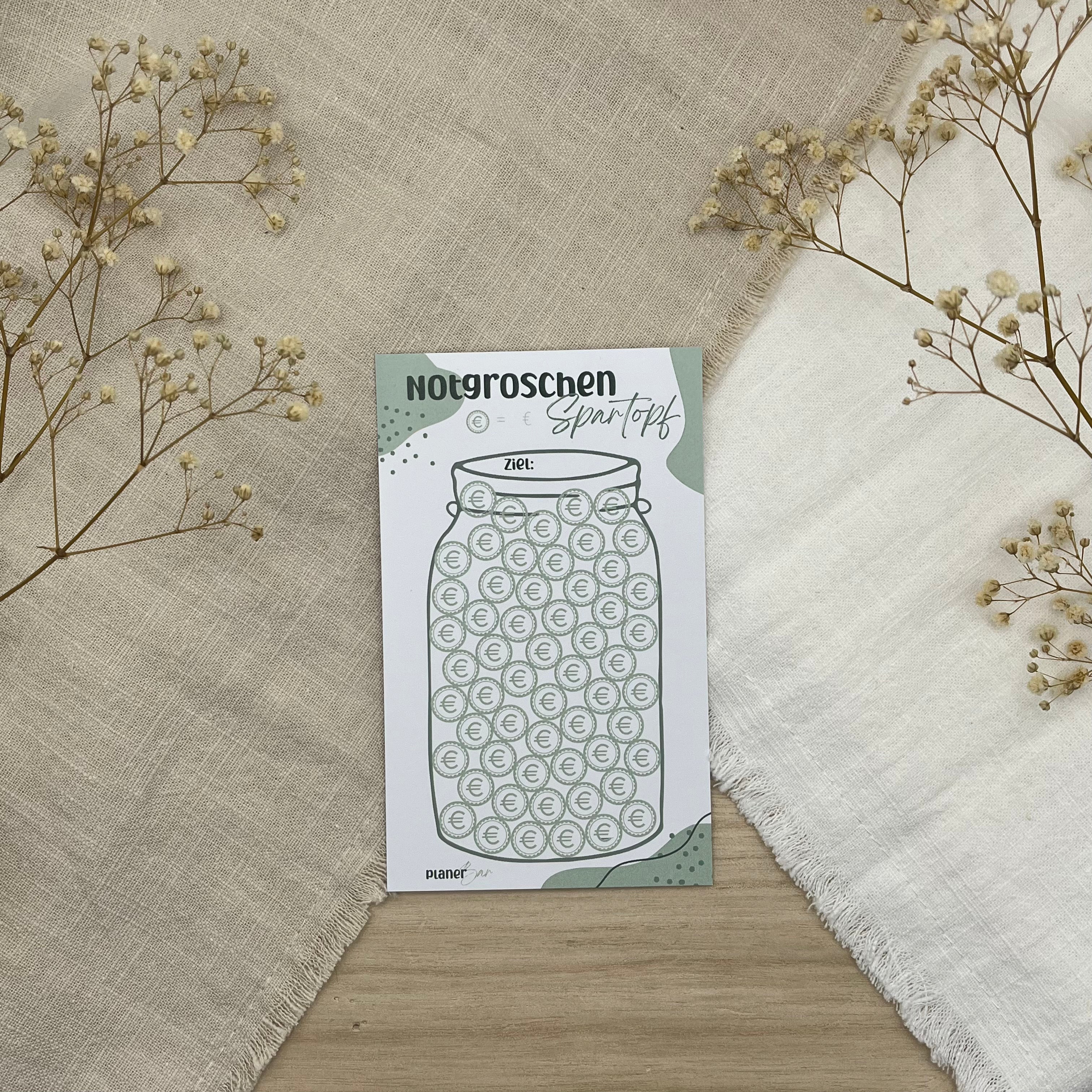 Notgroschen Spartopf
