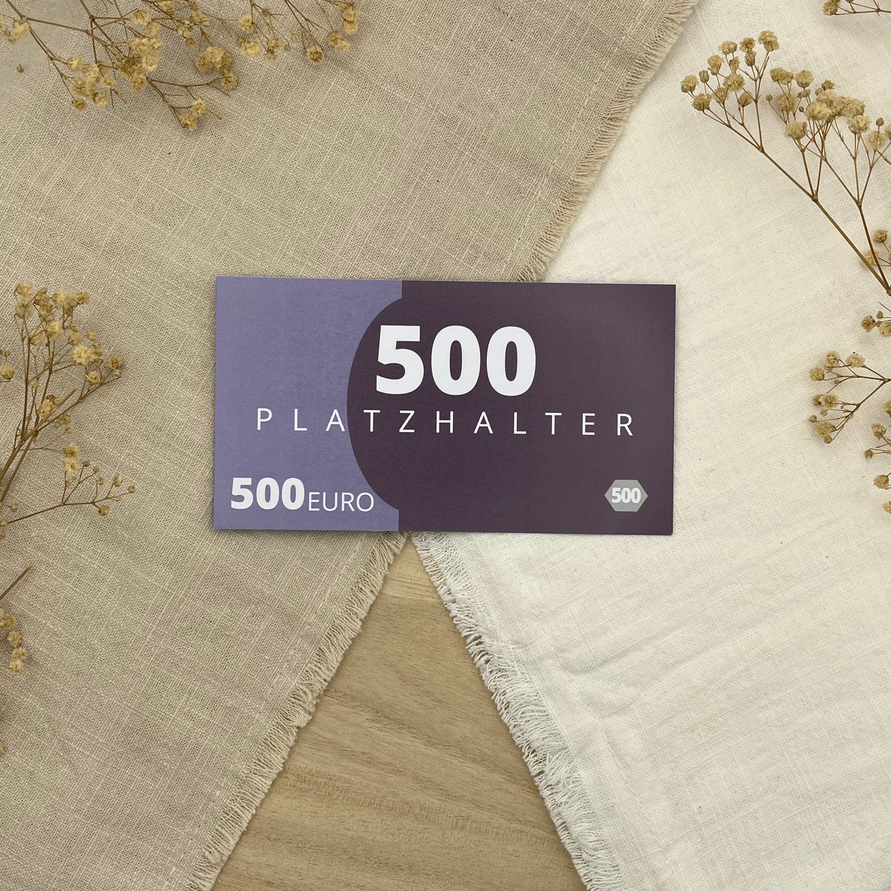 Platzhalter Bundle - individuell anpassbar