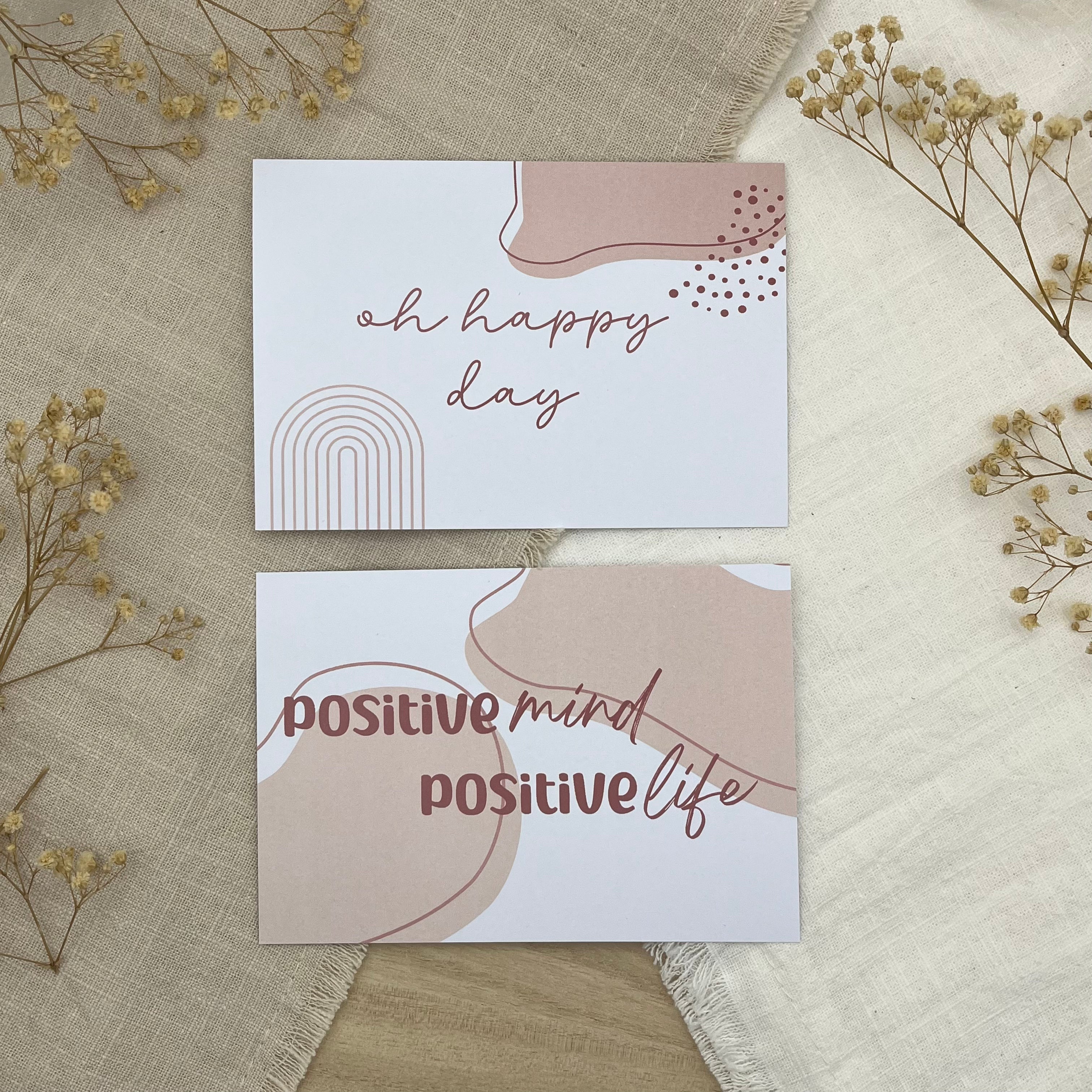 Einlegekarten "großes Fach" (A5 Folie) - Rosa Limited Edition