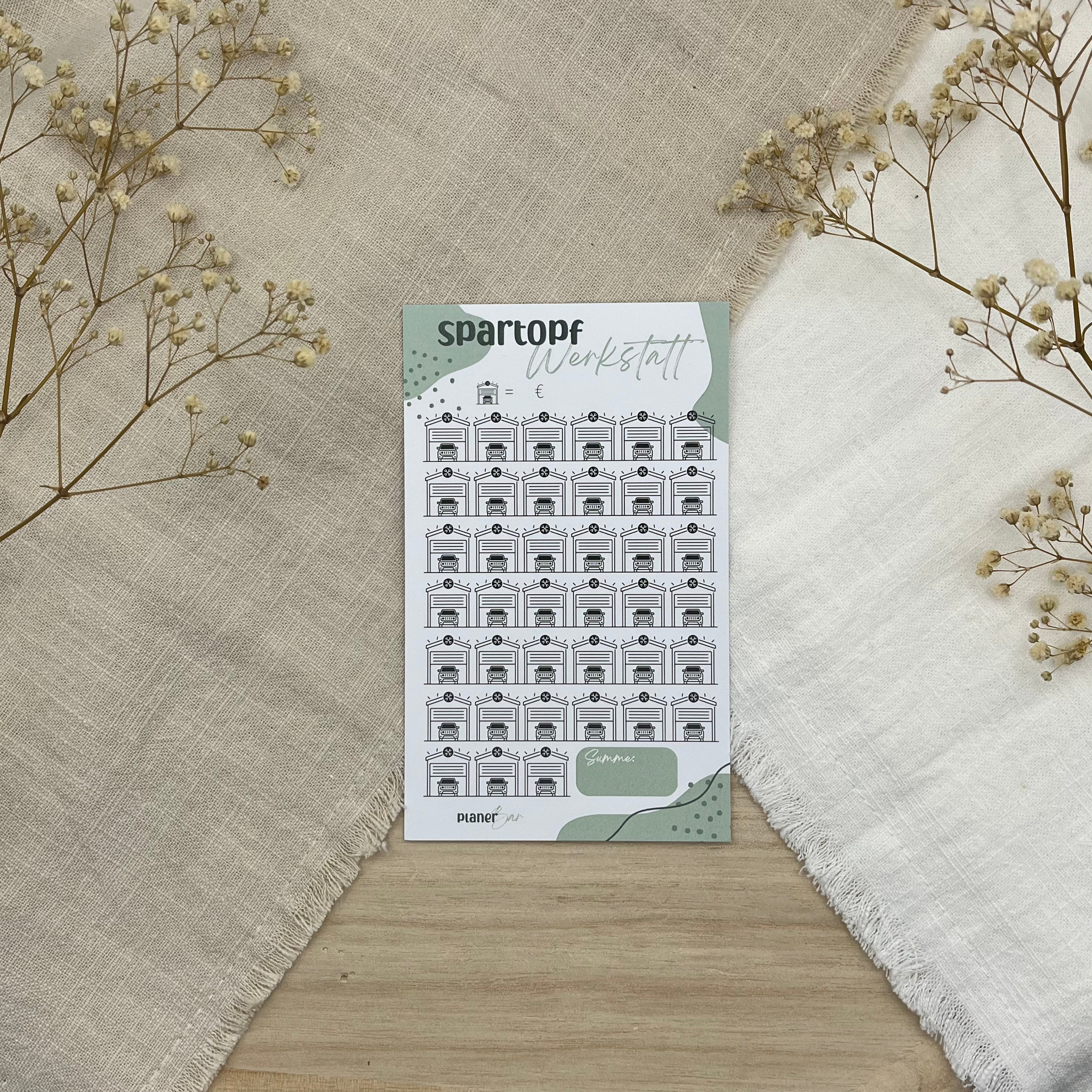 Spartopf Werkstatt