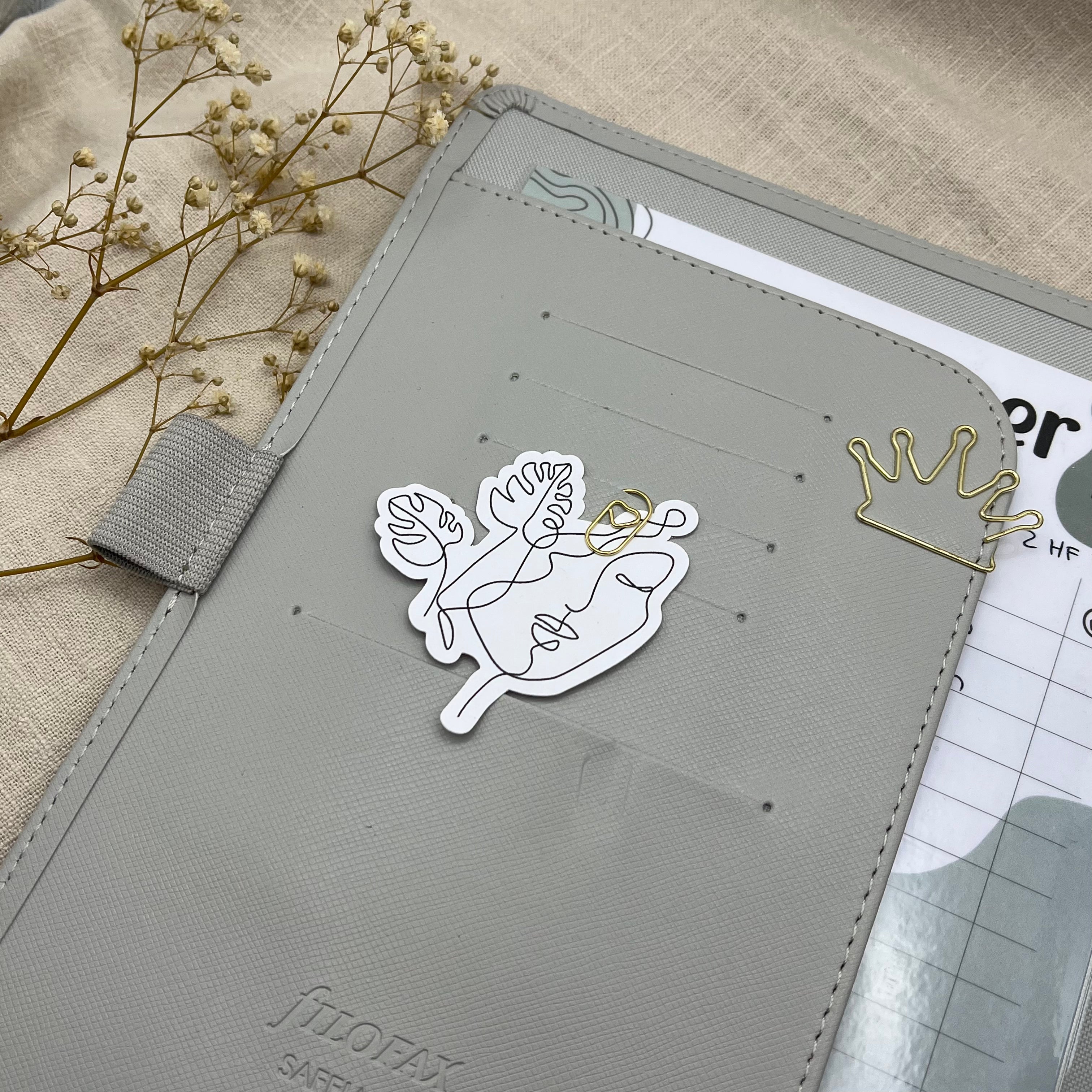 Sticker "Monstera LineArt"