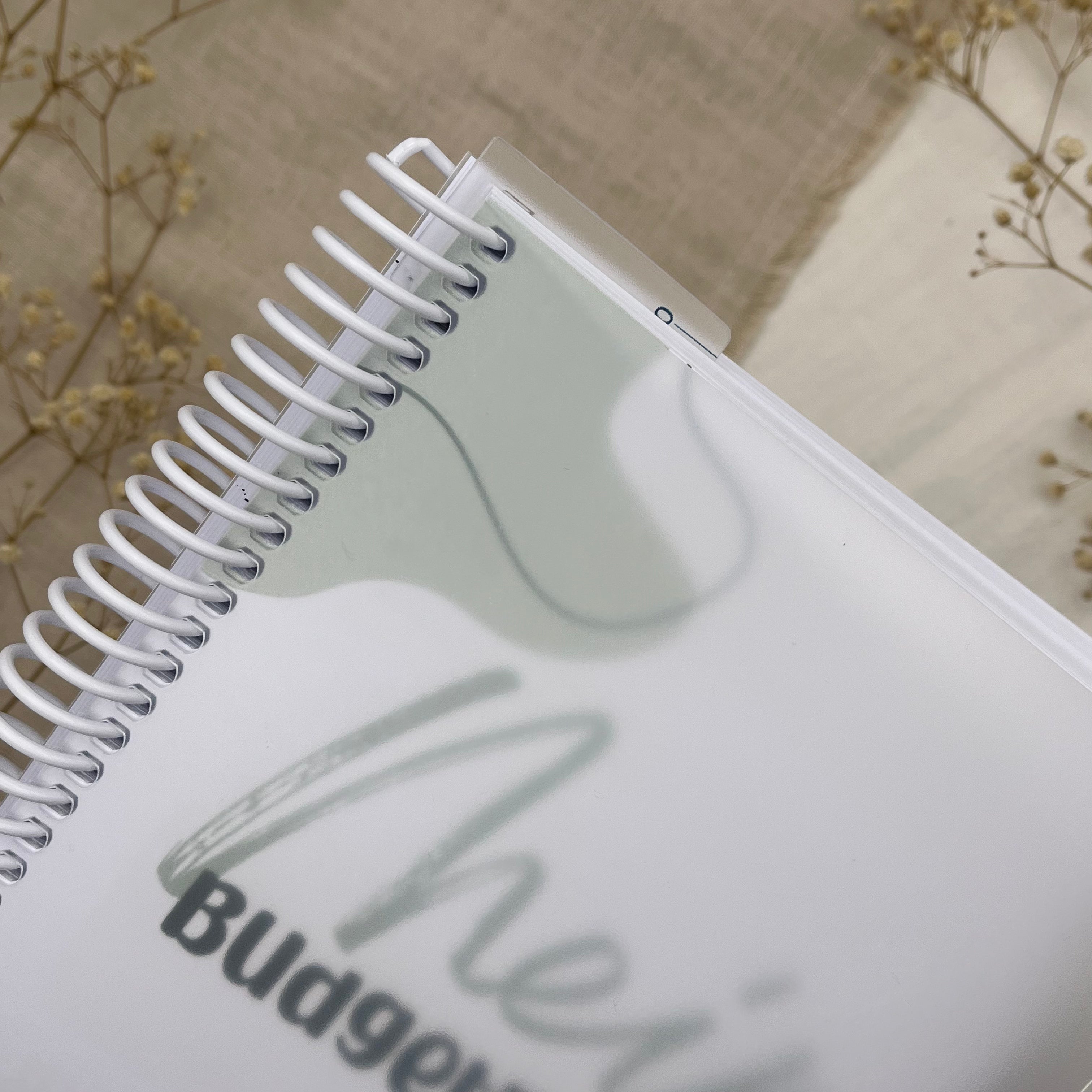 Lesezeichen-Lineal für den Budgetplaner (Ringbuch)