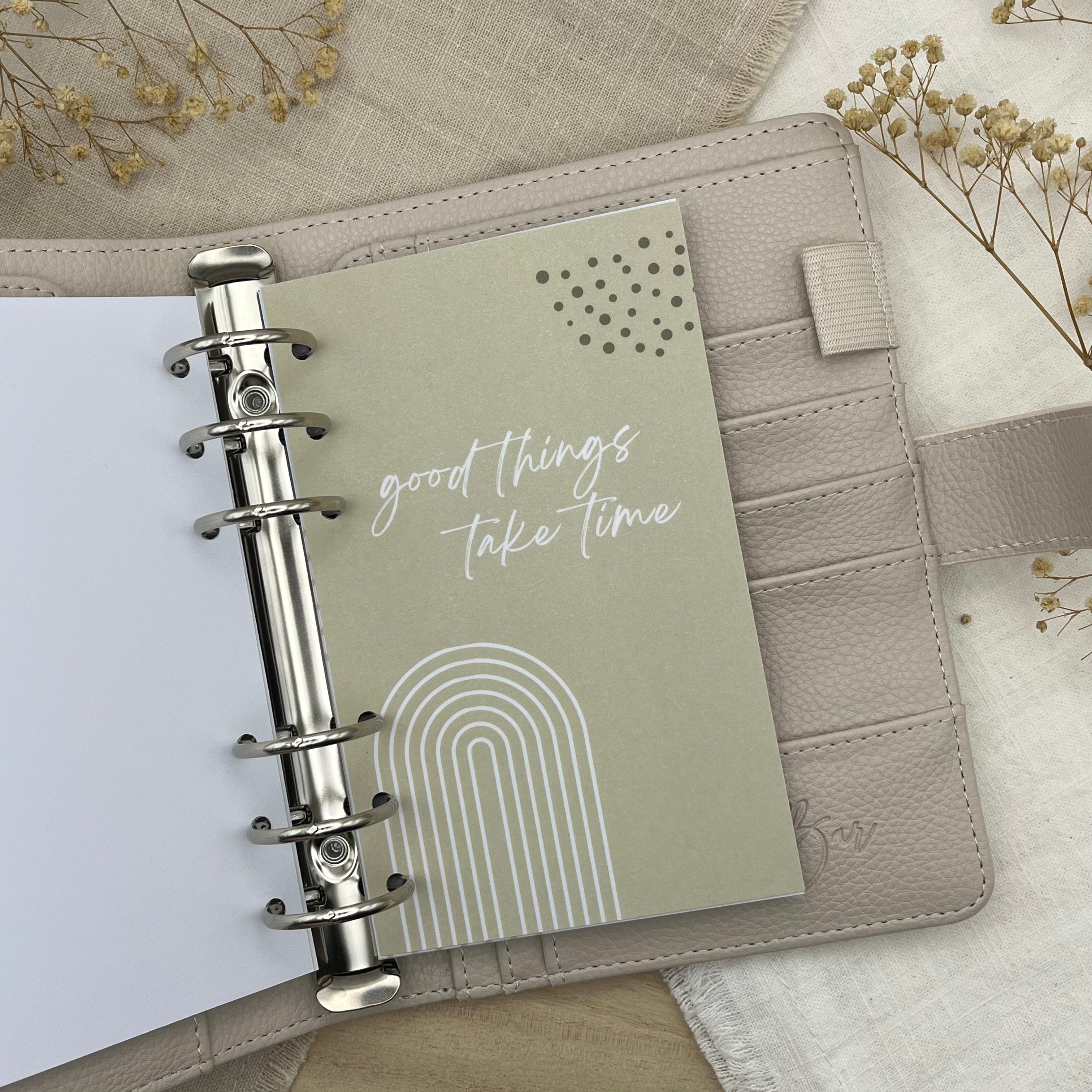 A6 Deckblätter - verschiedene Motive