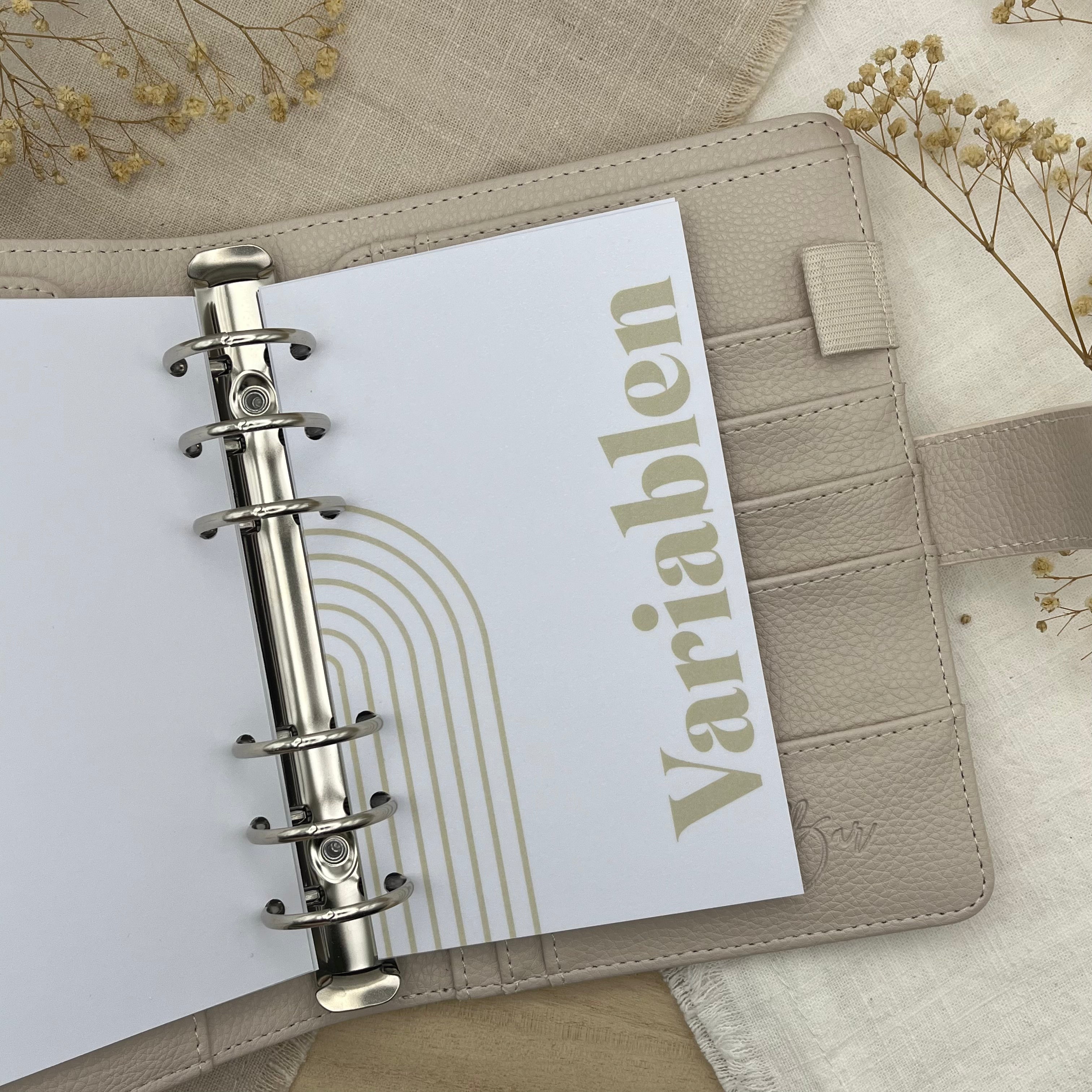 A6 Deckblätter - Budgetieren