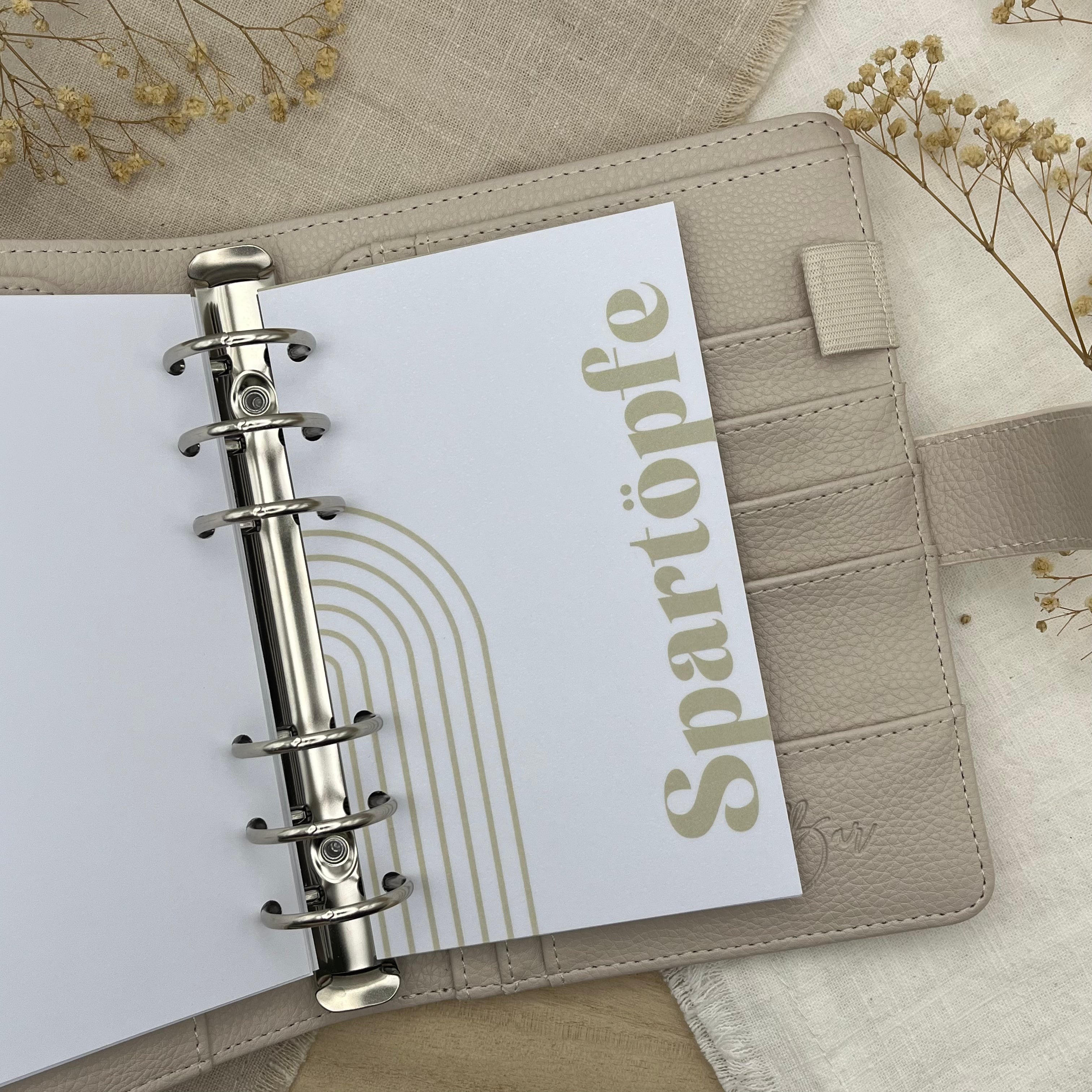 A6 Deckblätter - Budgetieren