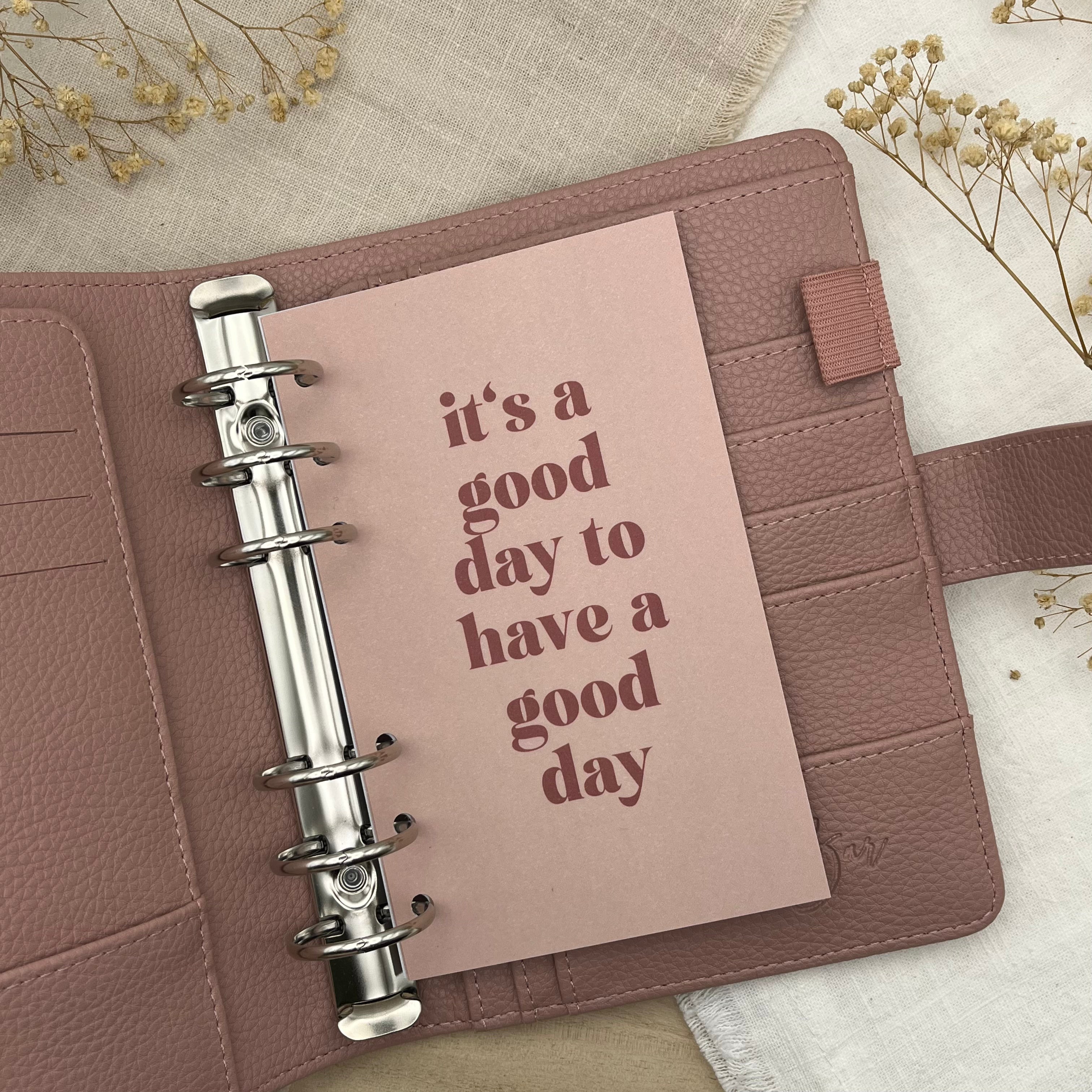 A6 Deckblätter - Rosa Limited Edition