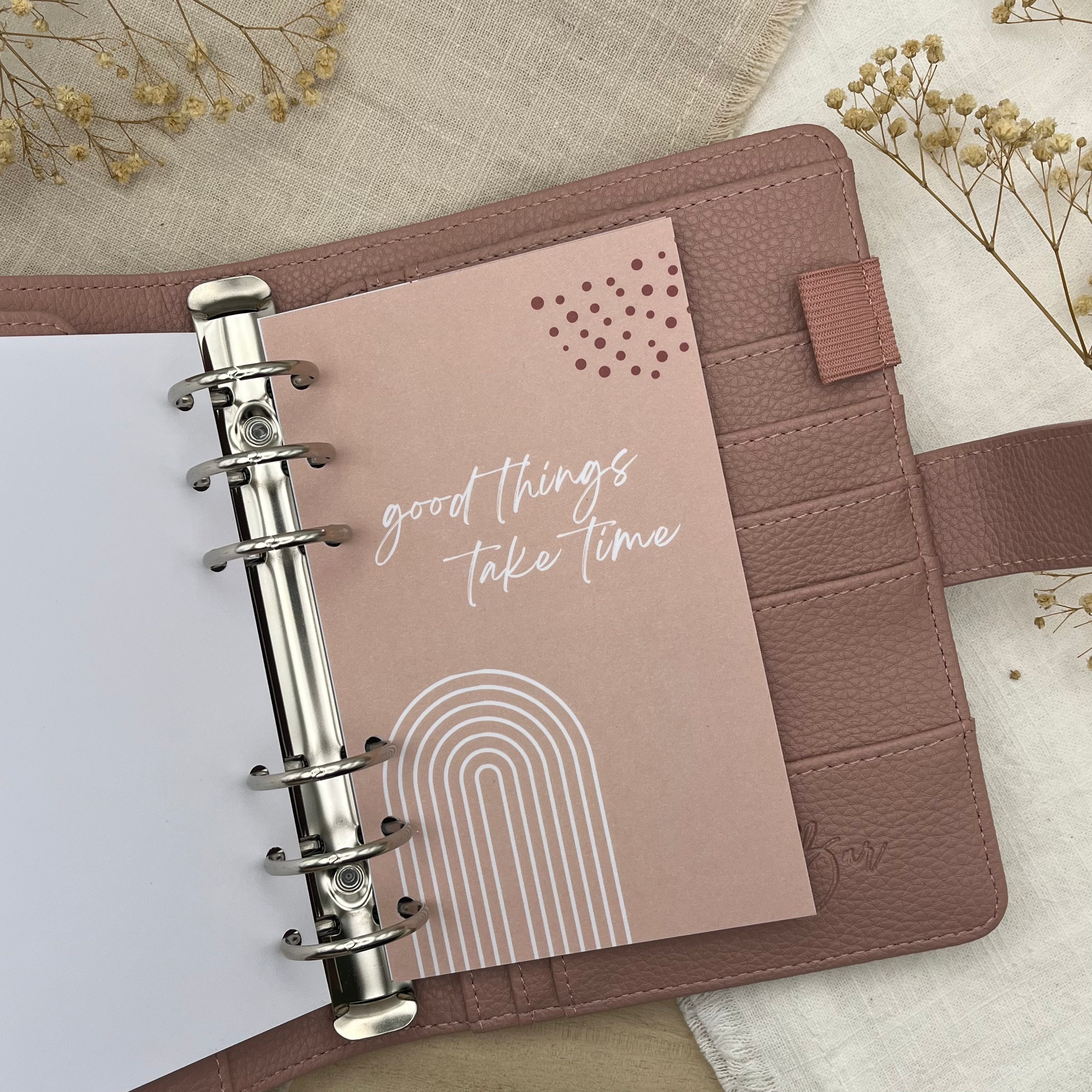 A6 Deckblätter - Rosa Limited Edition