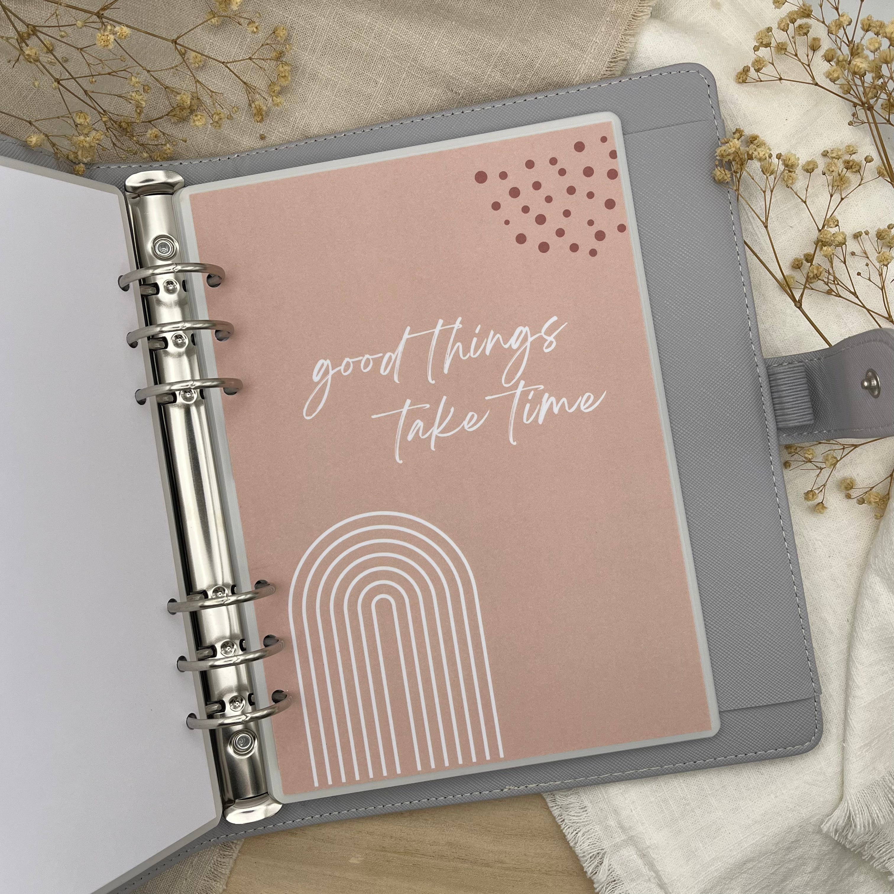 A5 Deckblätter - Rosa Limited Edition