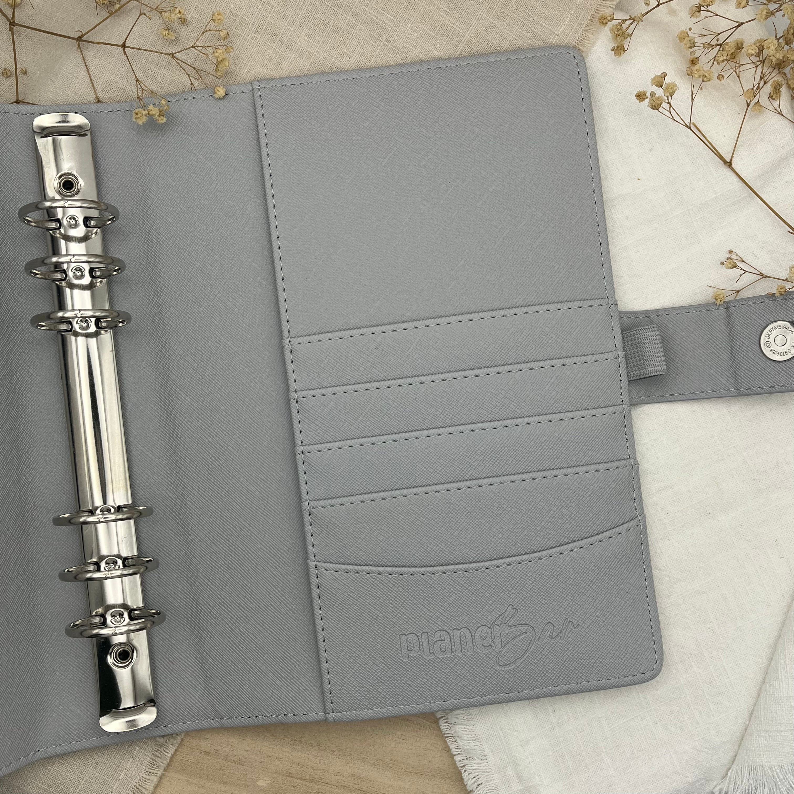 A5 Premium Binder - Saffiano Stone