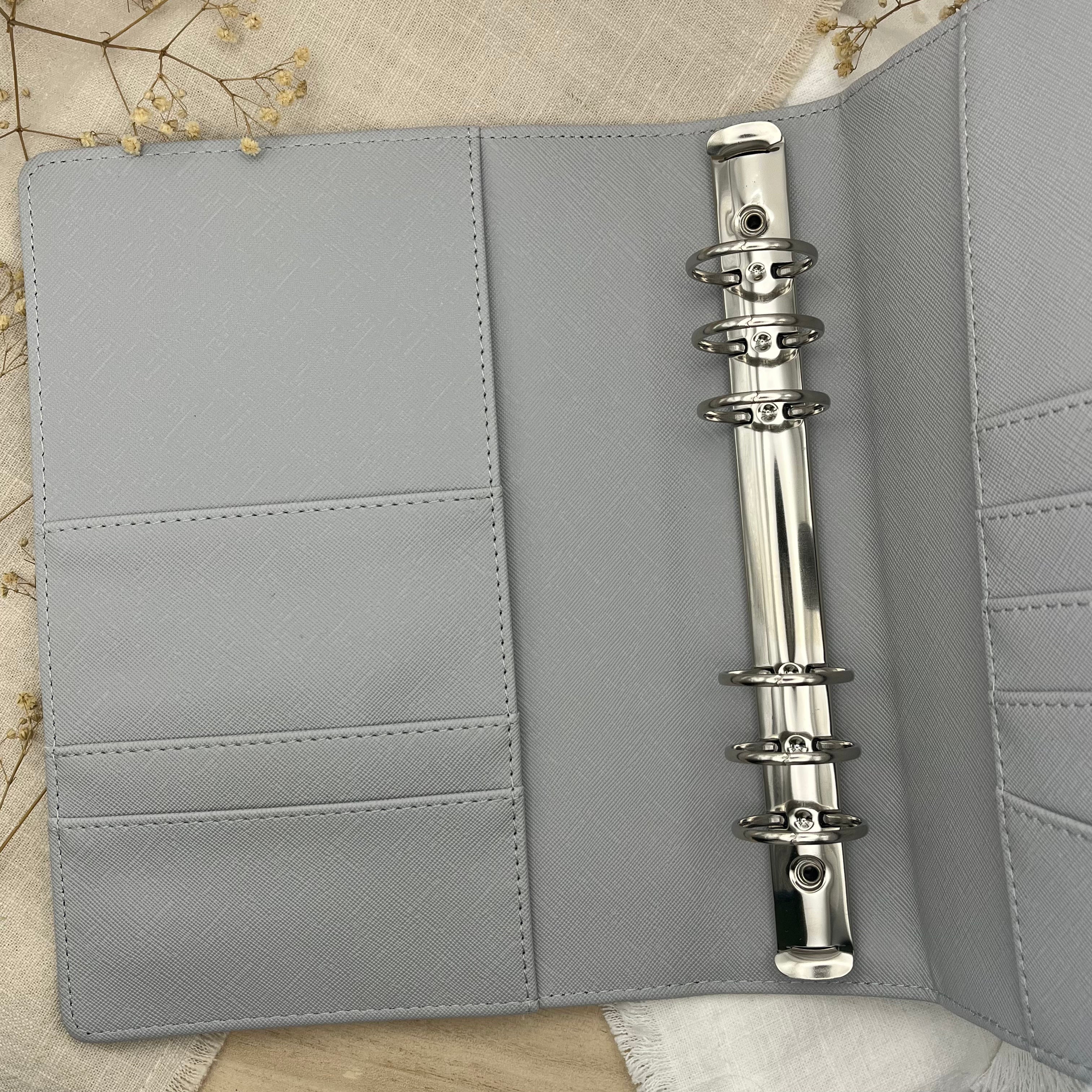 A5 Premium Binder - Saffiano Stone