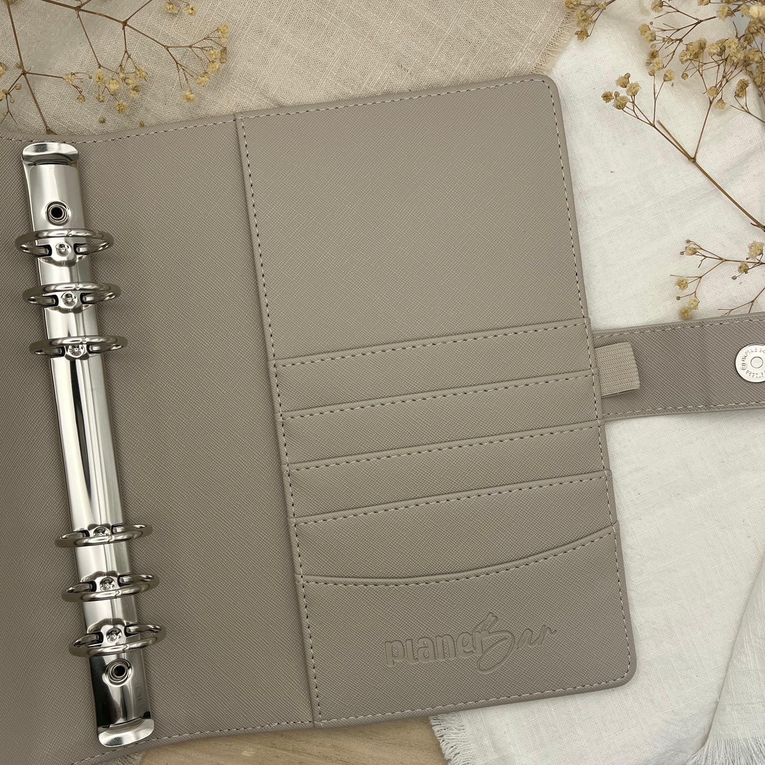 A5 Premium Binder - Saffiano Coffee