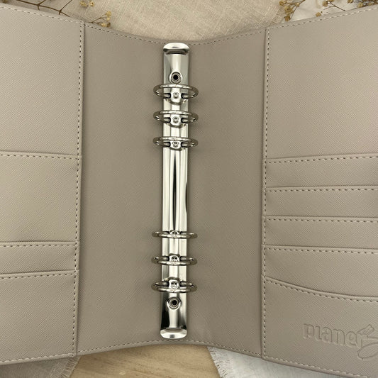 A5 Premium Binder - Saffiano Coffee