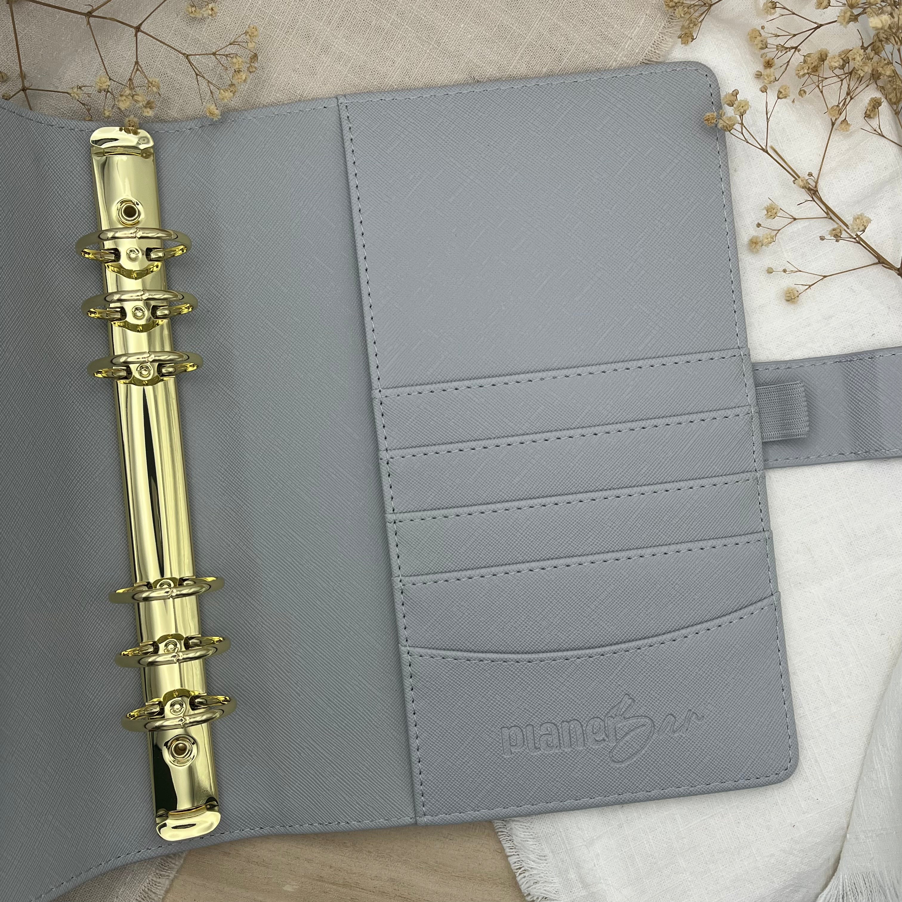 A5 Premium Binder - Saffiano Stone