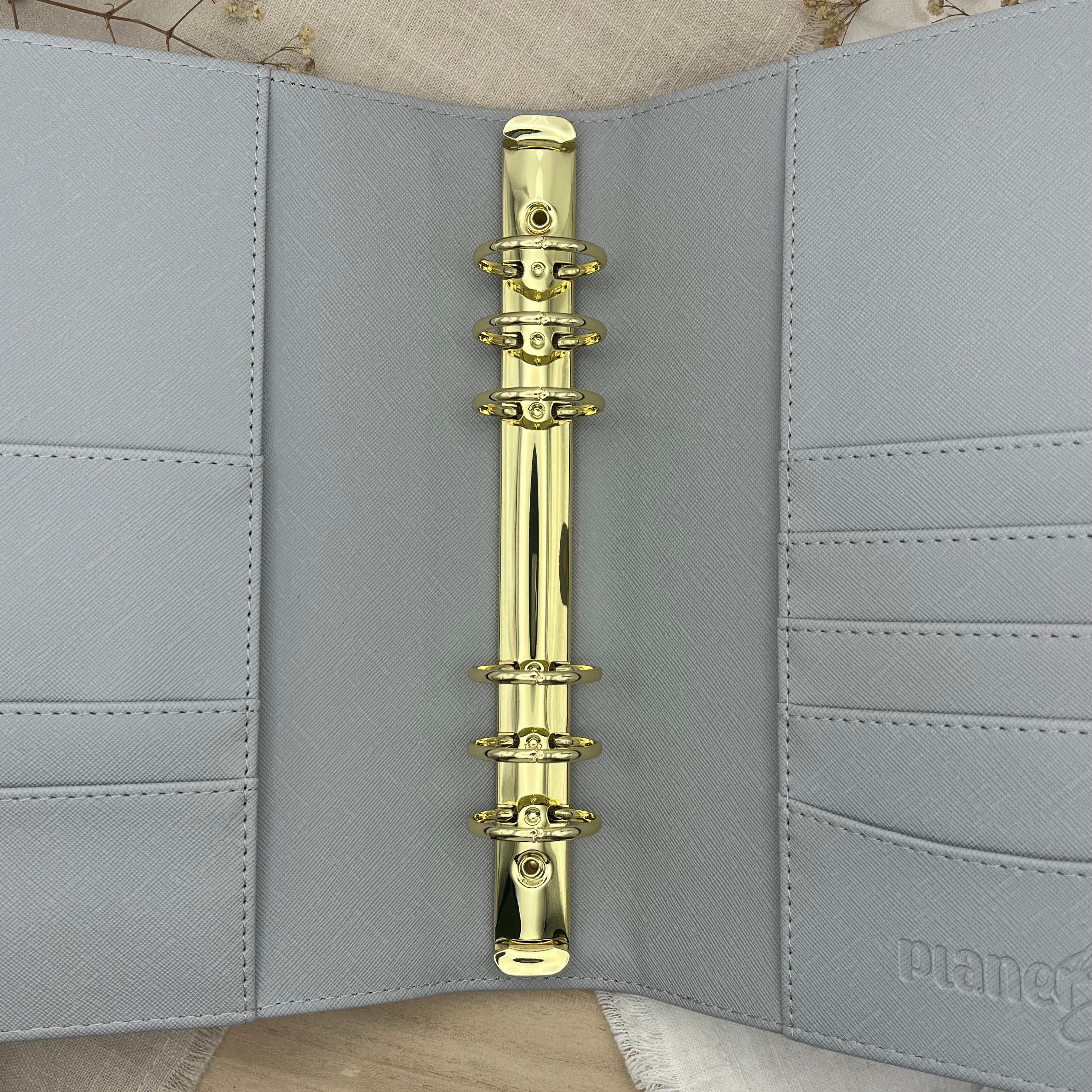 A5 Premium Binder - Saffiano Stone