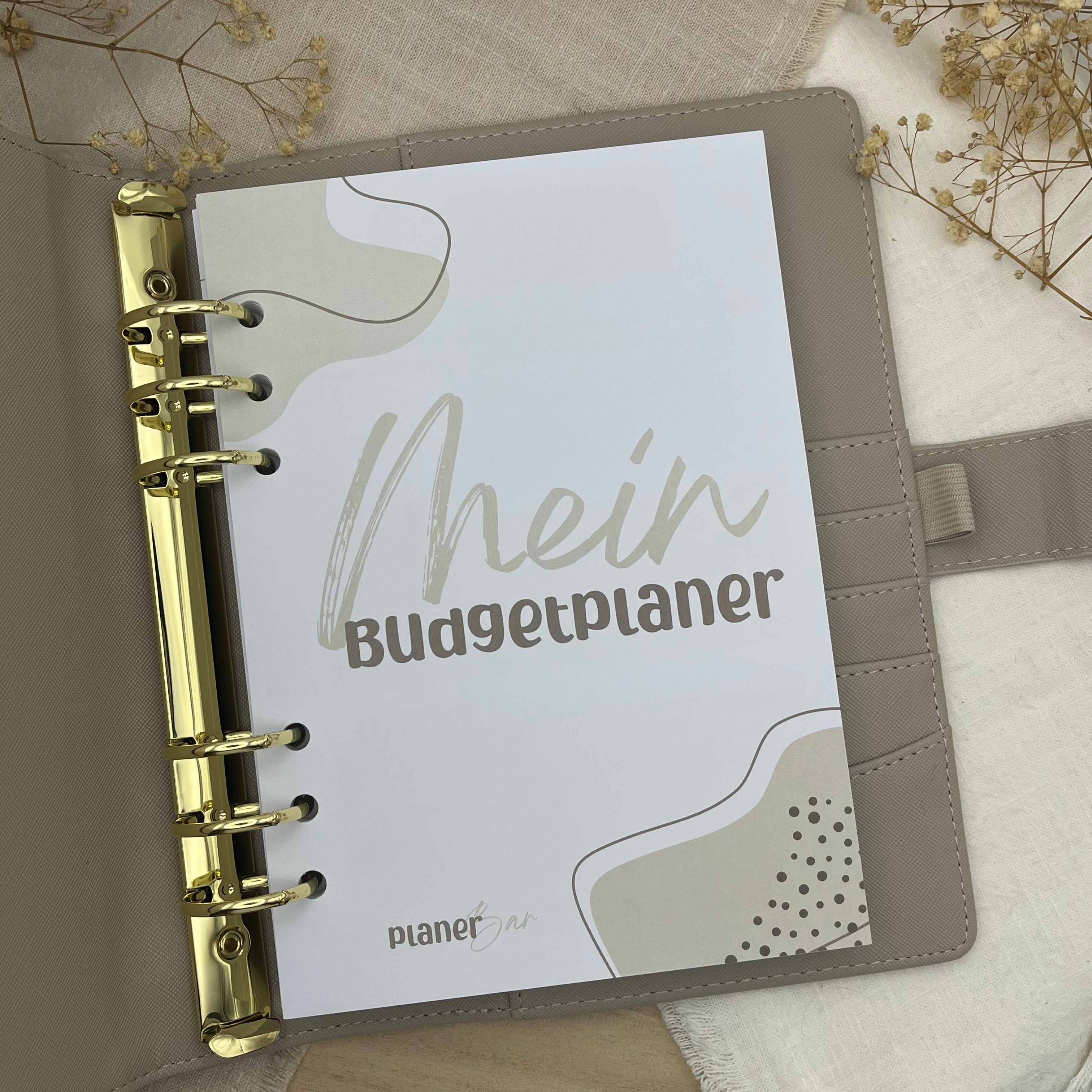A5 Premium Binder - Saffiano Schwarz