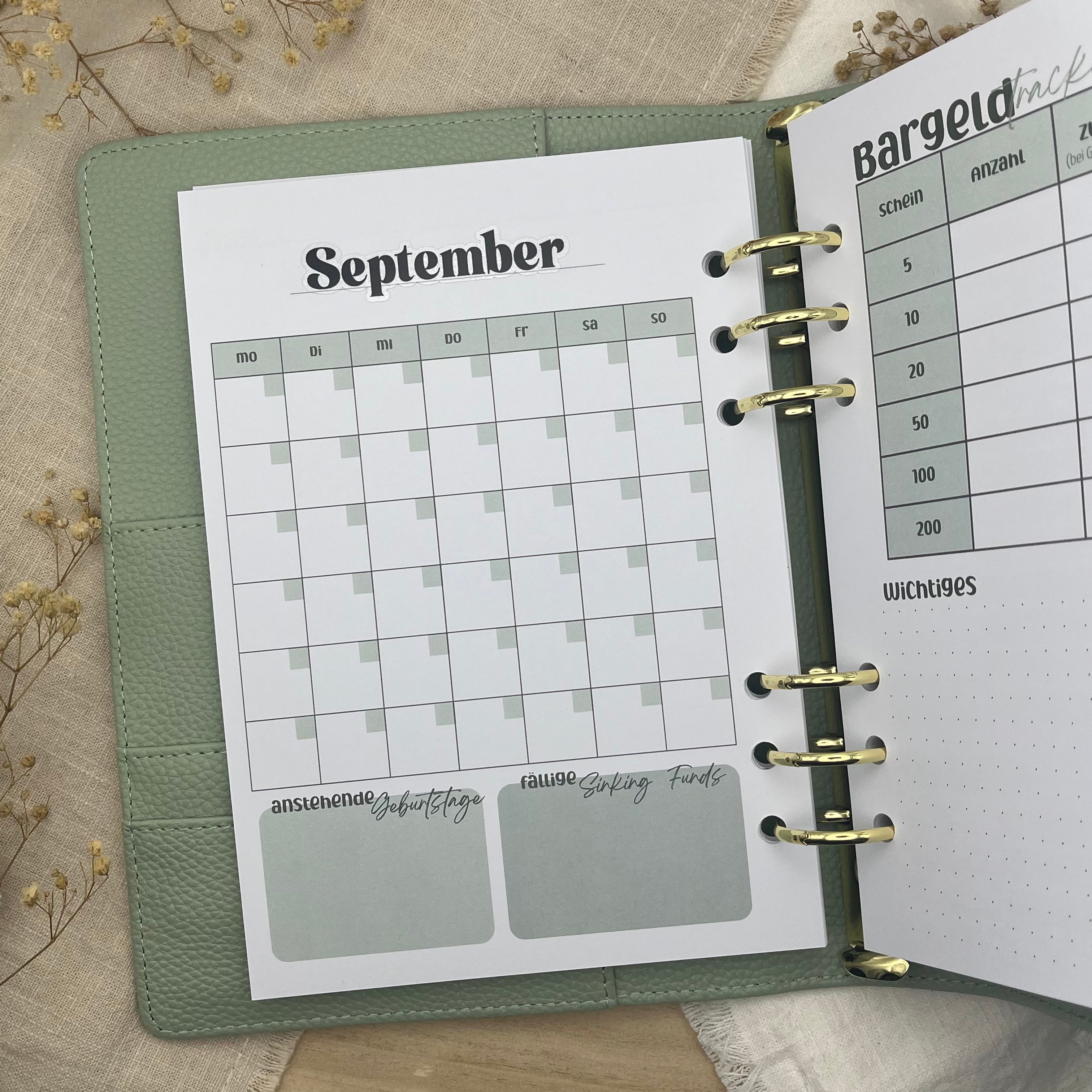 Sticker Sheet - 12 Monate